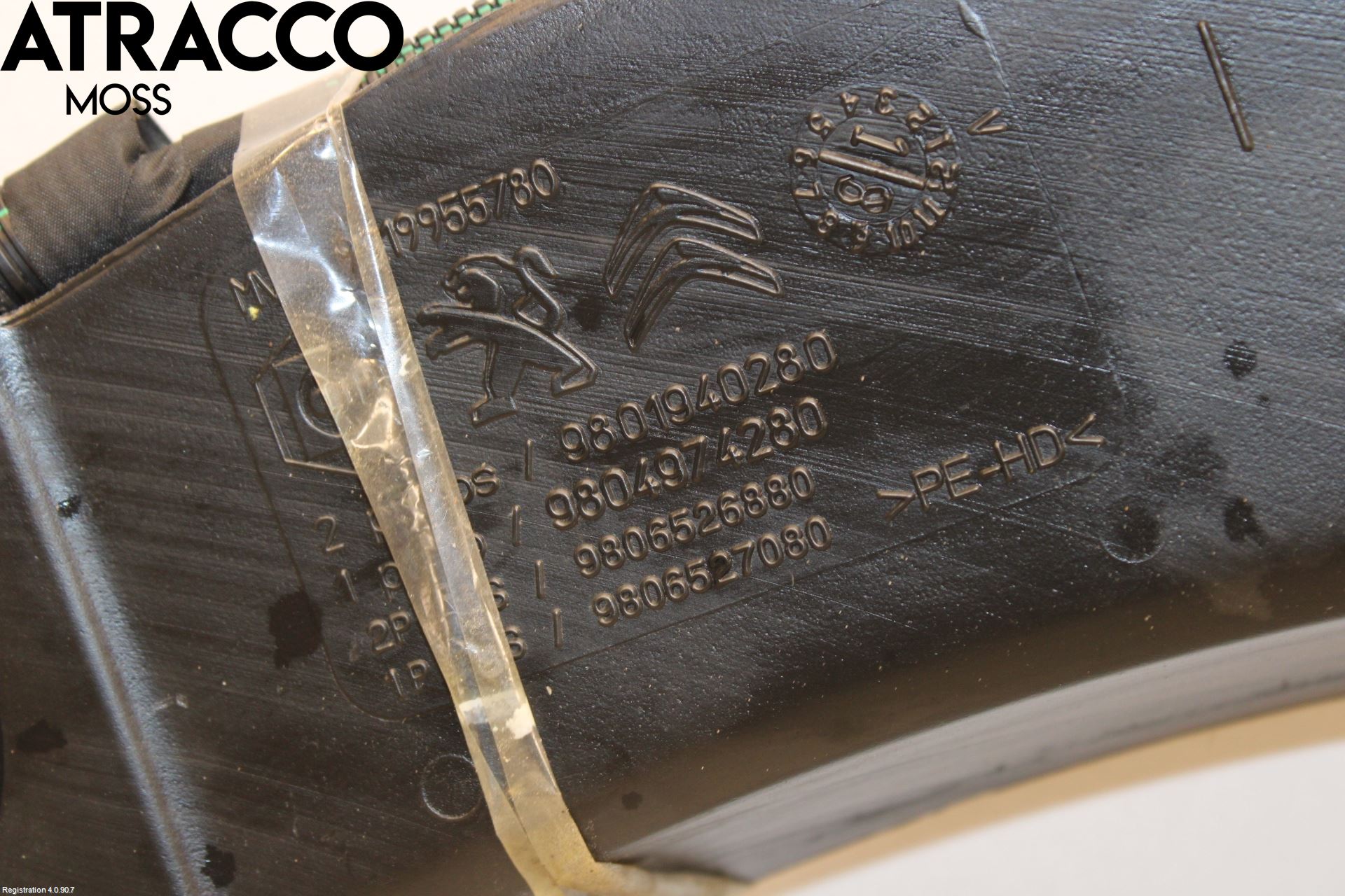 Peugeot 308 14-21 Spylerbeholder Frontrute