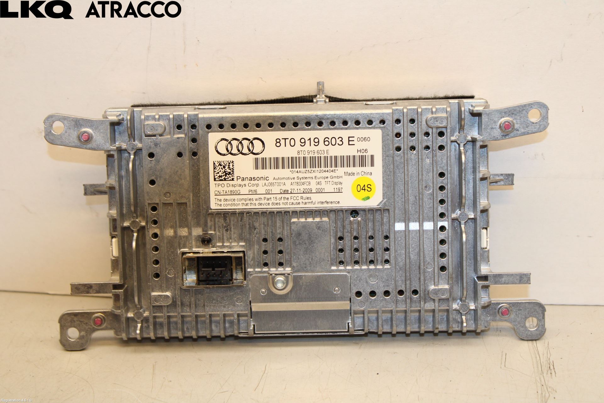 Audi A4/S4 08-11 Multifunktionsdisplay