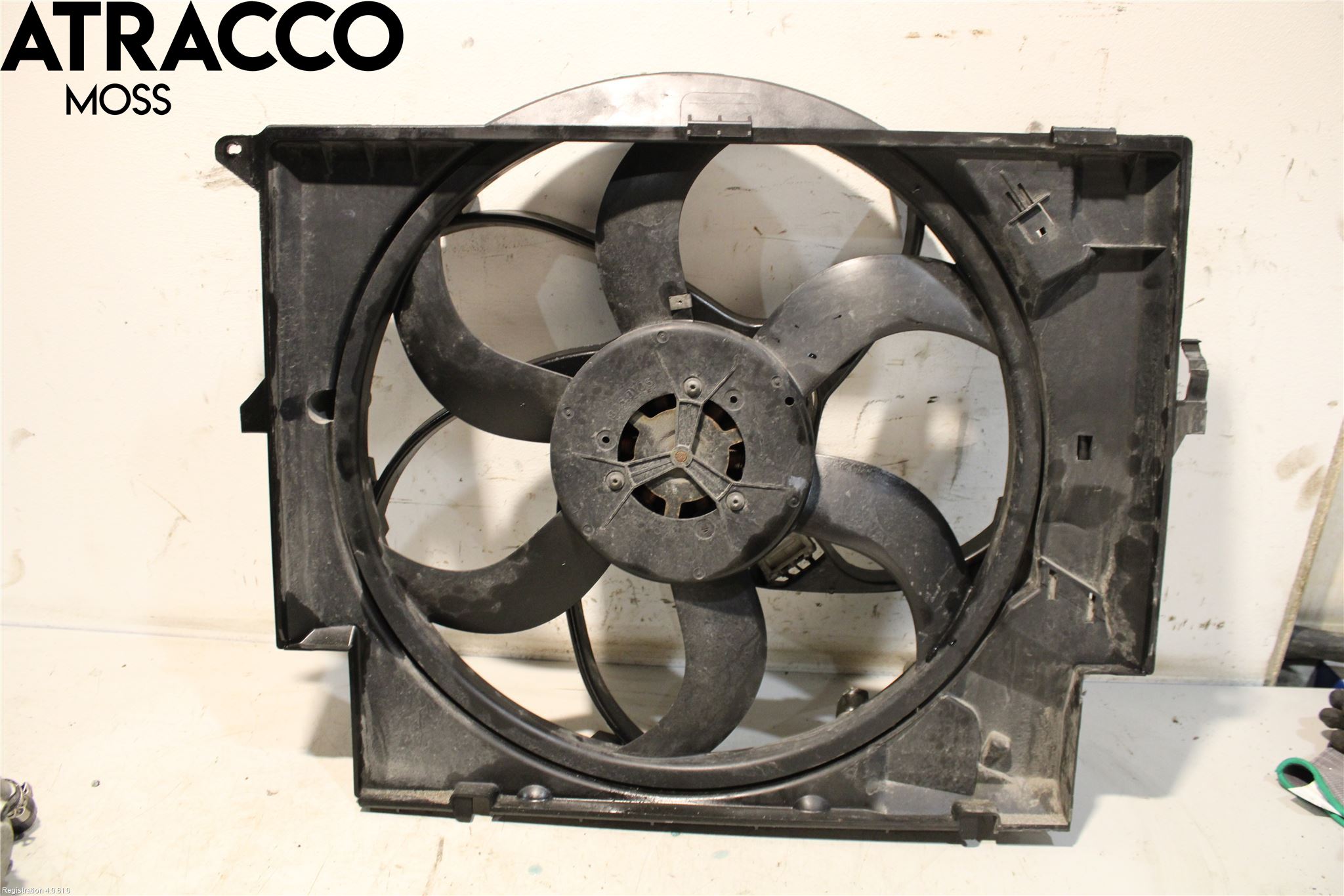 BMW X1 E84 10-15 Kjølevifte Elektrisk