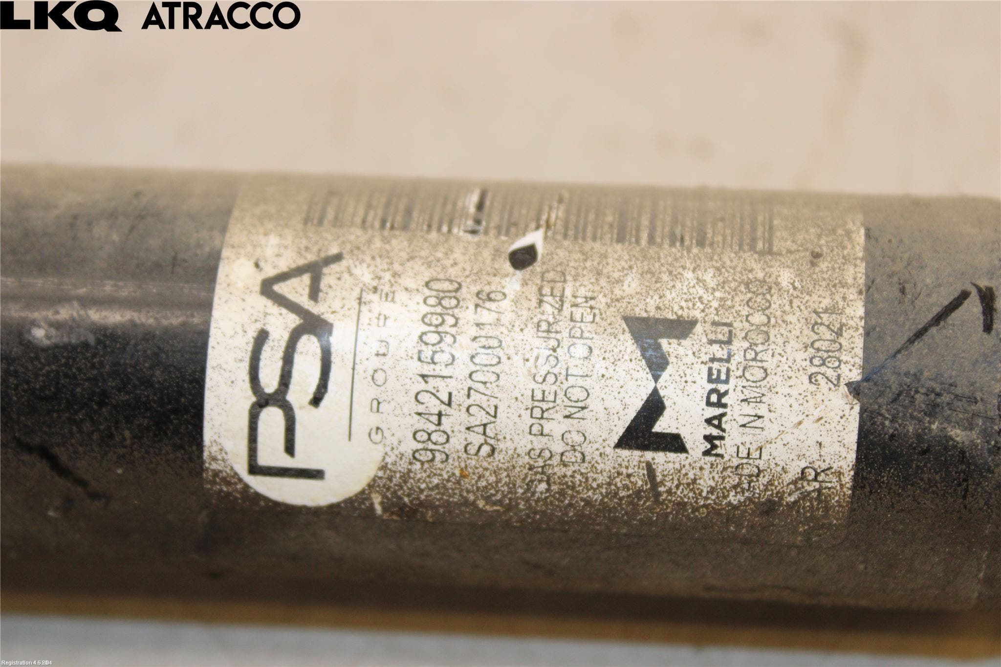 Opel CORSA F, CORSA-E 20- Støtdemper Bak