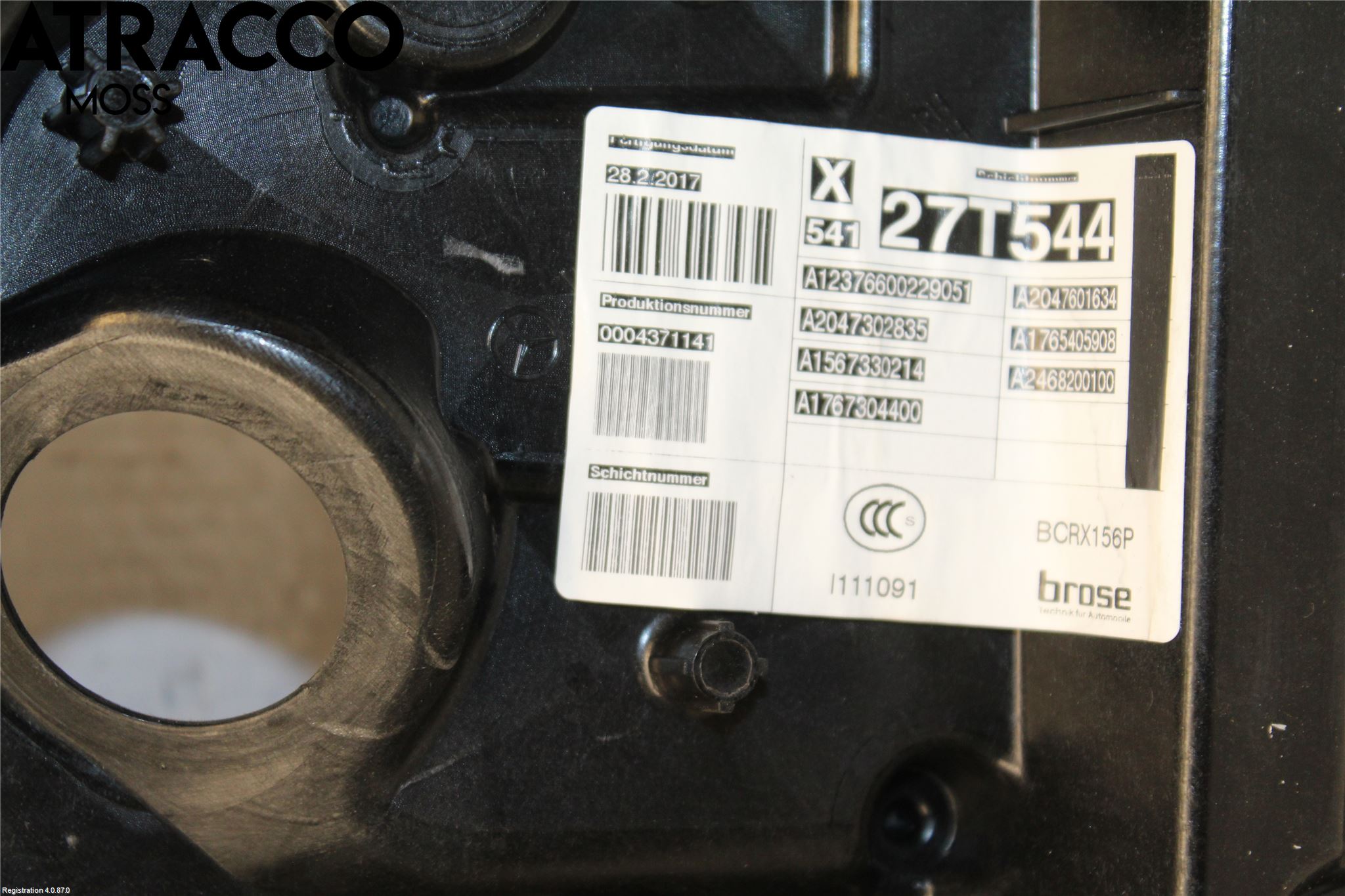 Mercedes-Benz MB GLA-KLASS (X156) 13-20 Vindusheis El Komp