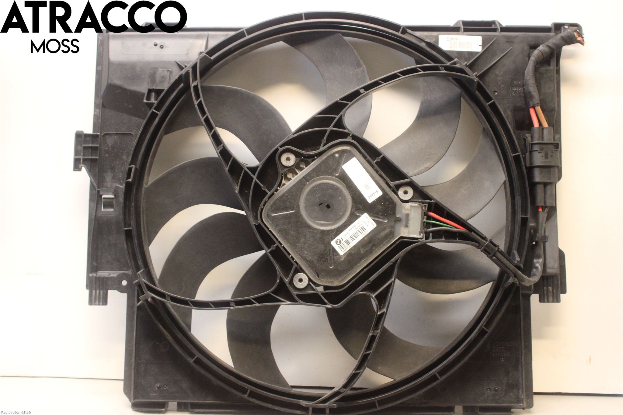 BMW 3 F30/F31/F80 12-19 Kjølevifte Elektrisk