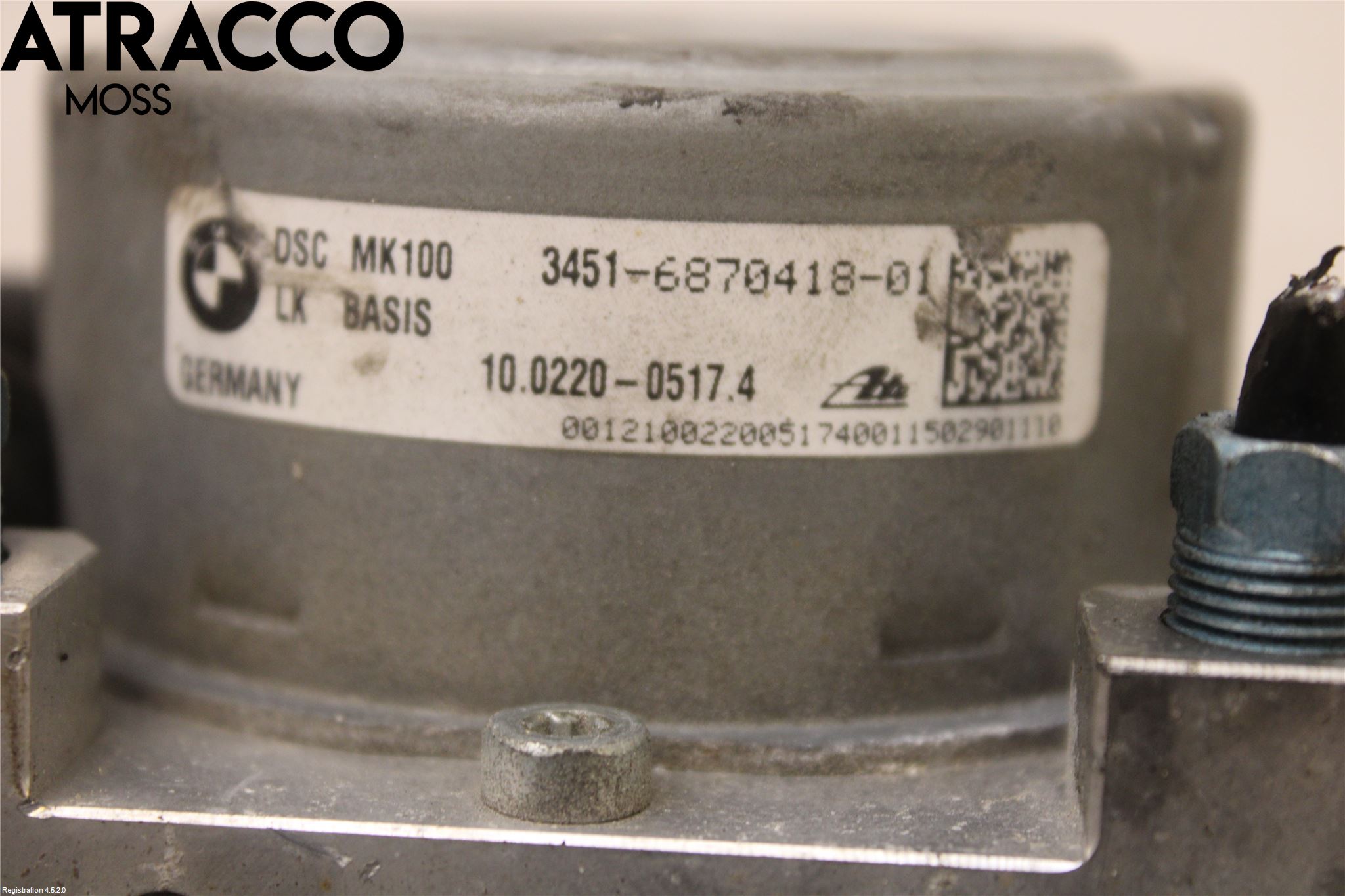 BMW 3 F30/F31/F80 12-19 Abs Hydraulikkaggregat