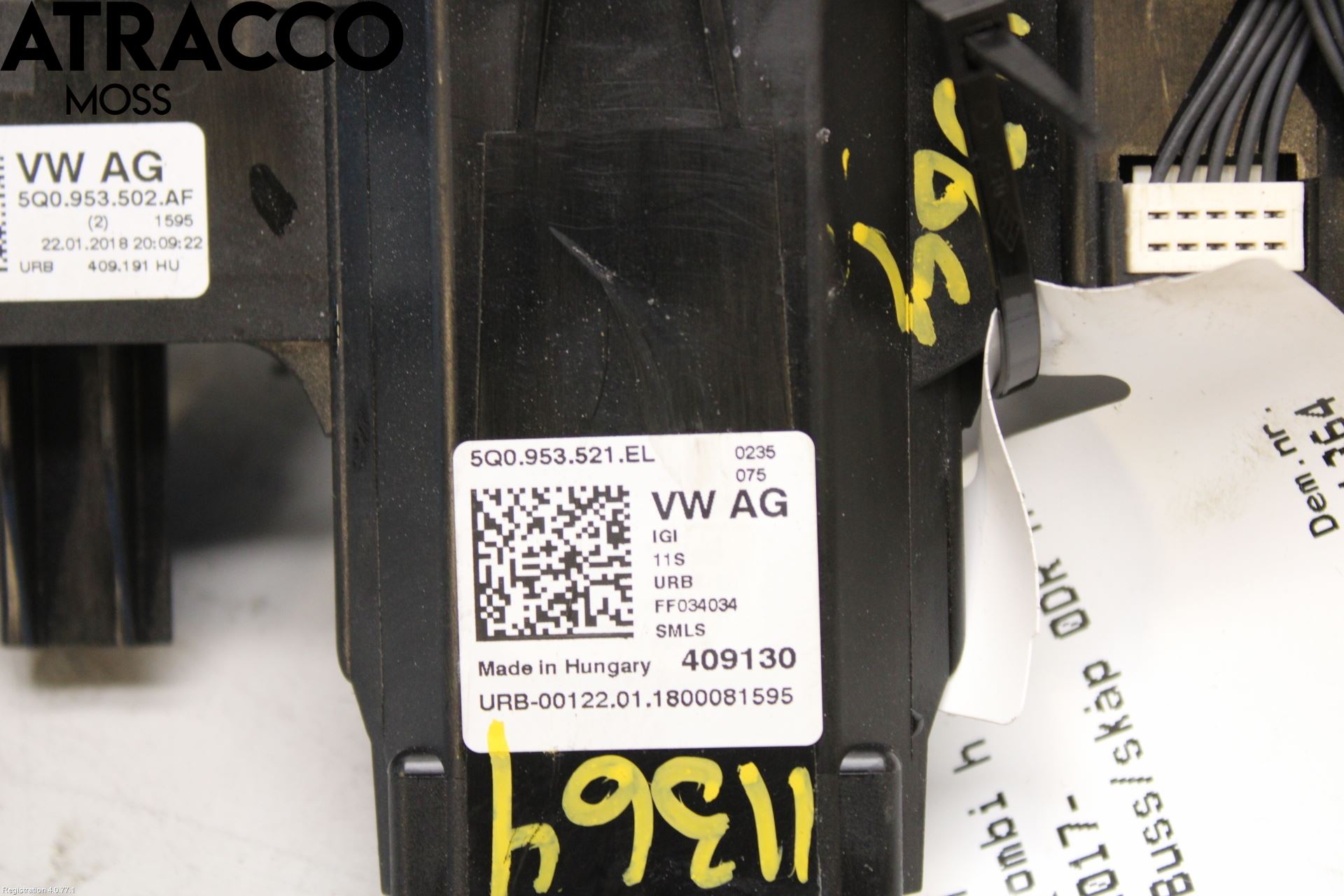 Volkswagen VW CRAFTER II / E-CRAFTER 17- Bryter Ratt Kombi H Og V