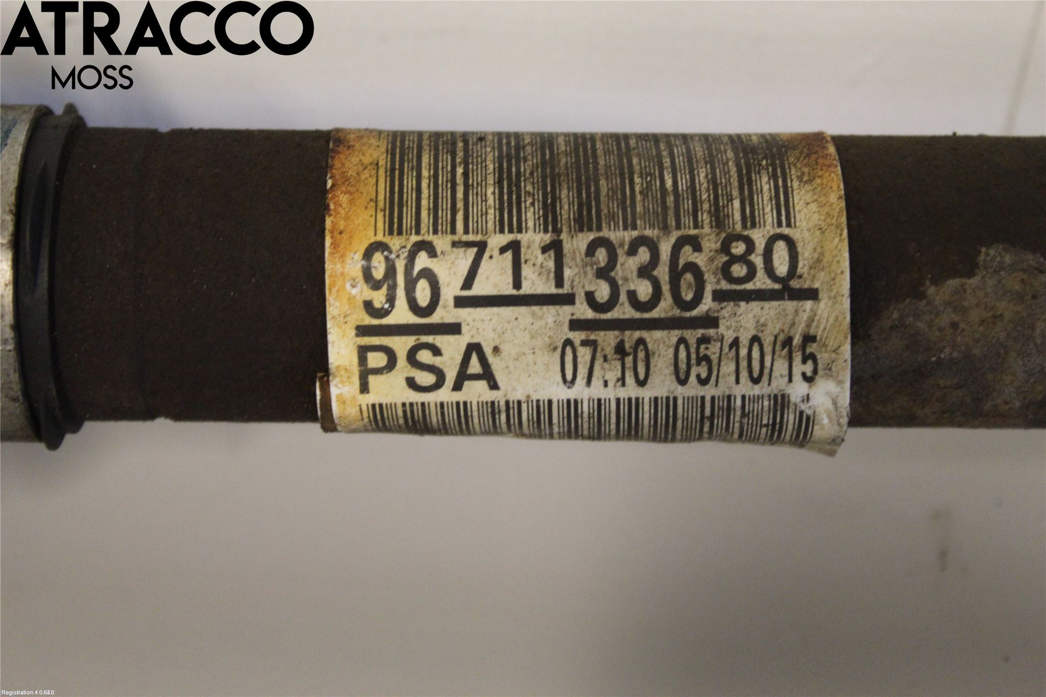 Peugeot PARTNER 16-18 Drivaksel Foran Kompl Høyre