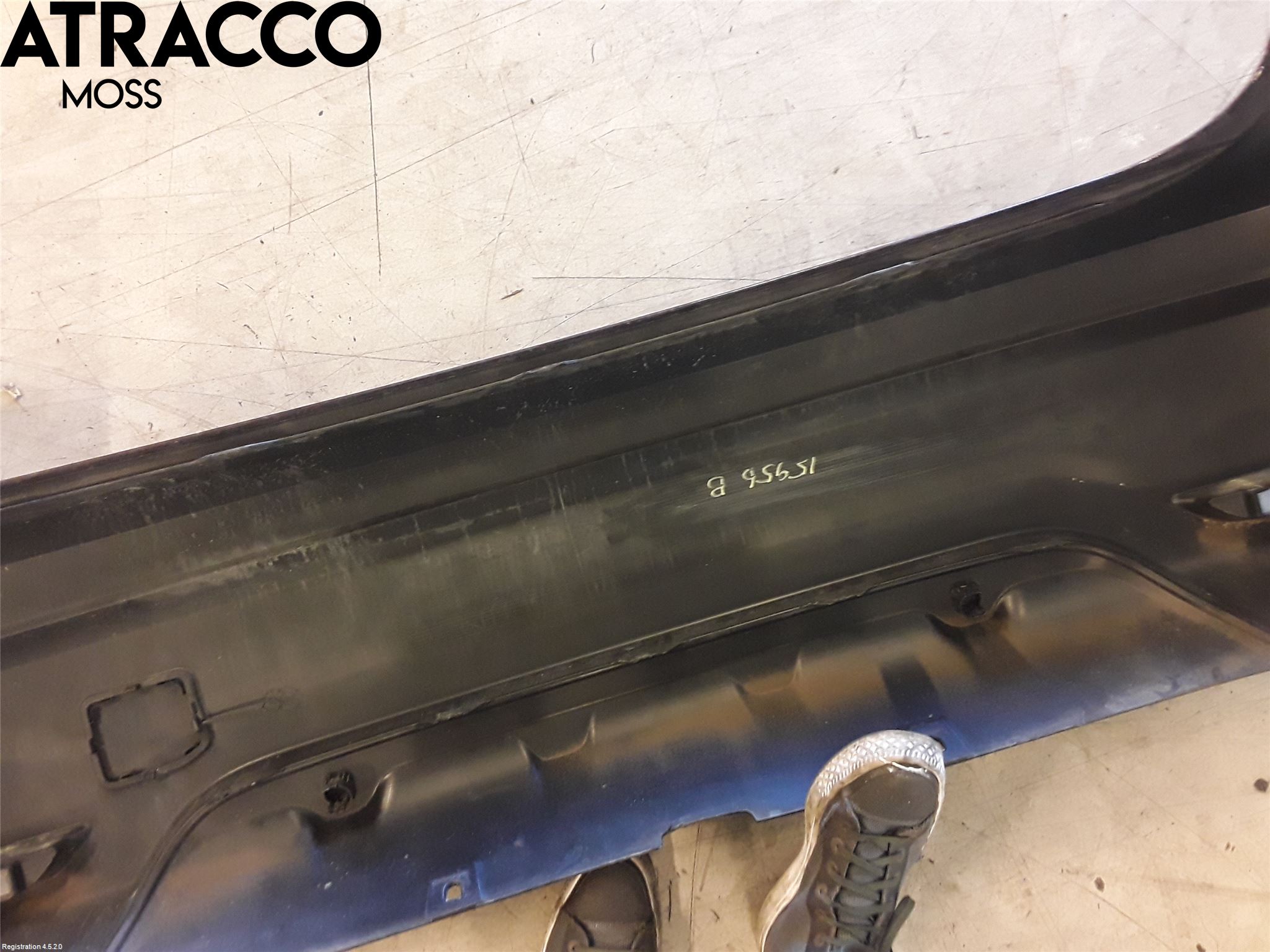 Nissan QASHQAI 14-17 Støtfanger Bak