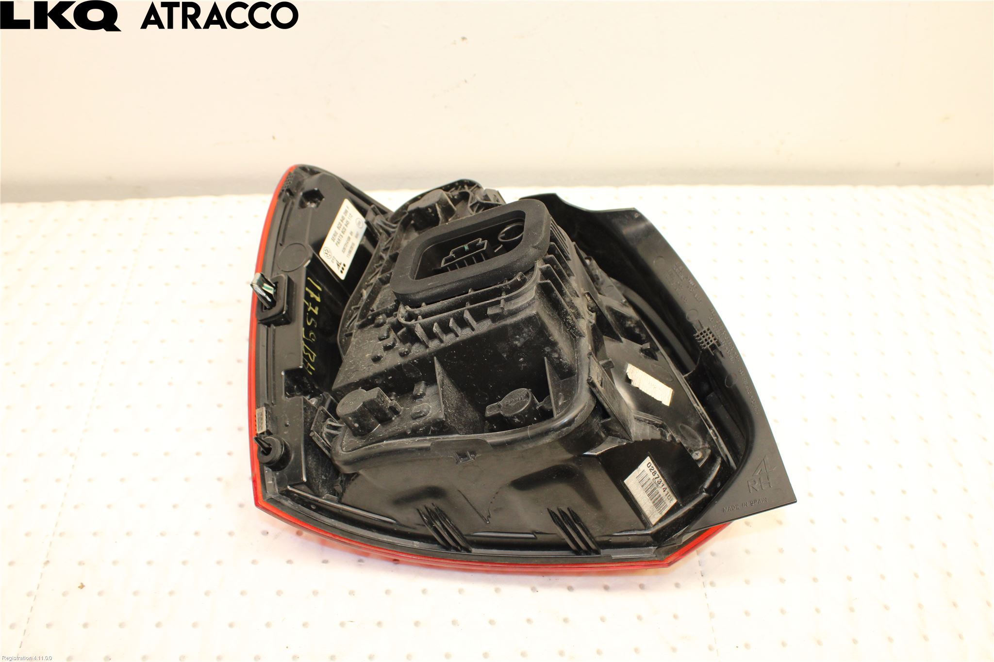 Volkswagen VW POLO 10-17 Baklykt Høyre