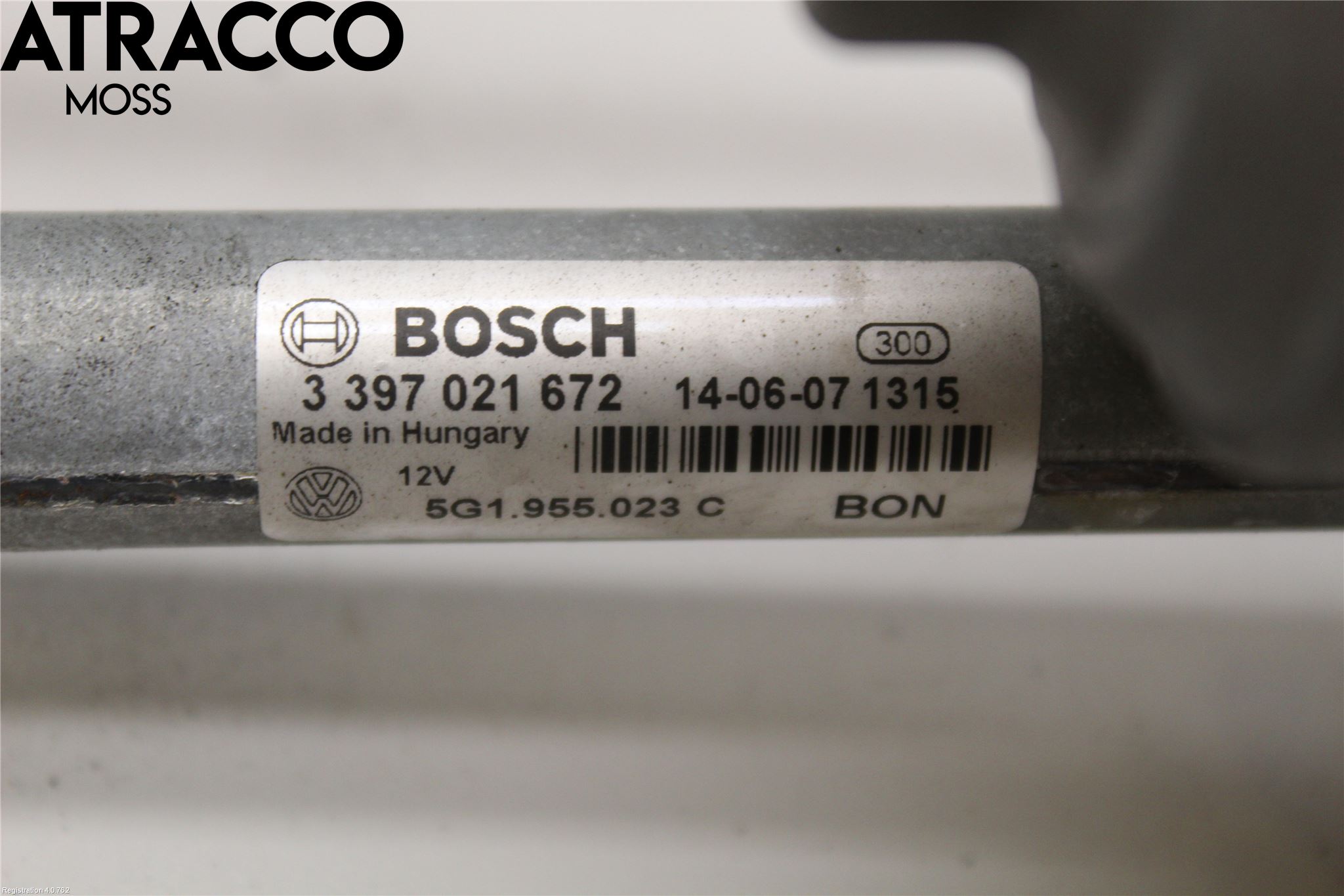 Volkswagen VW GOLF / E-GOLF VII 13-20 Viskermotor Frontrute