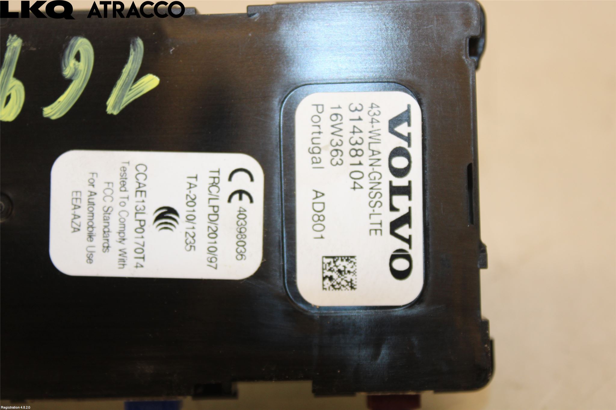 Volvo S90 17->> Stereo Antenne Radio-Tv