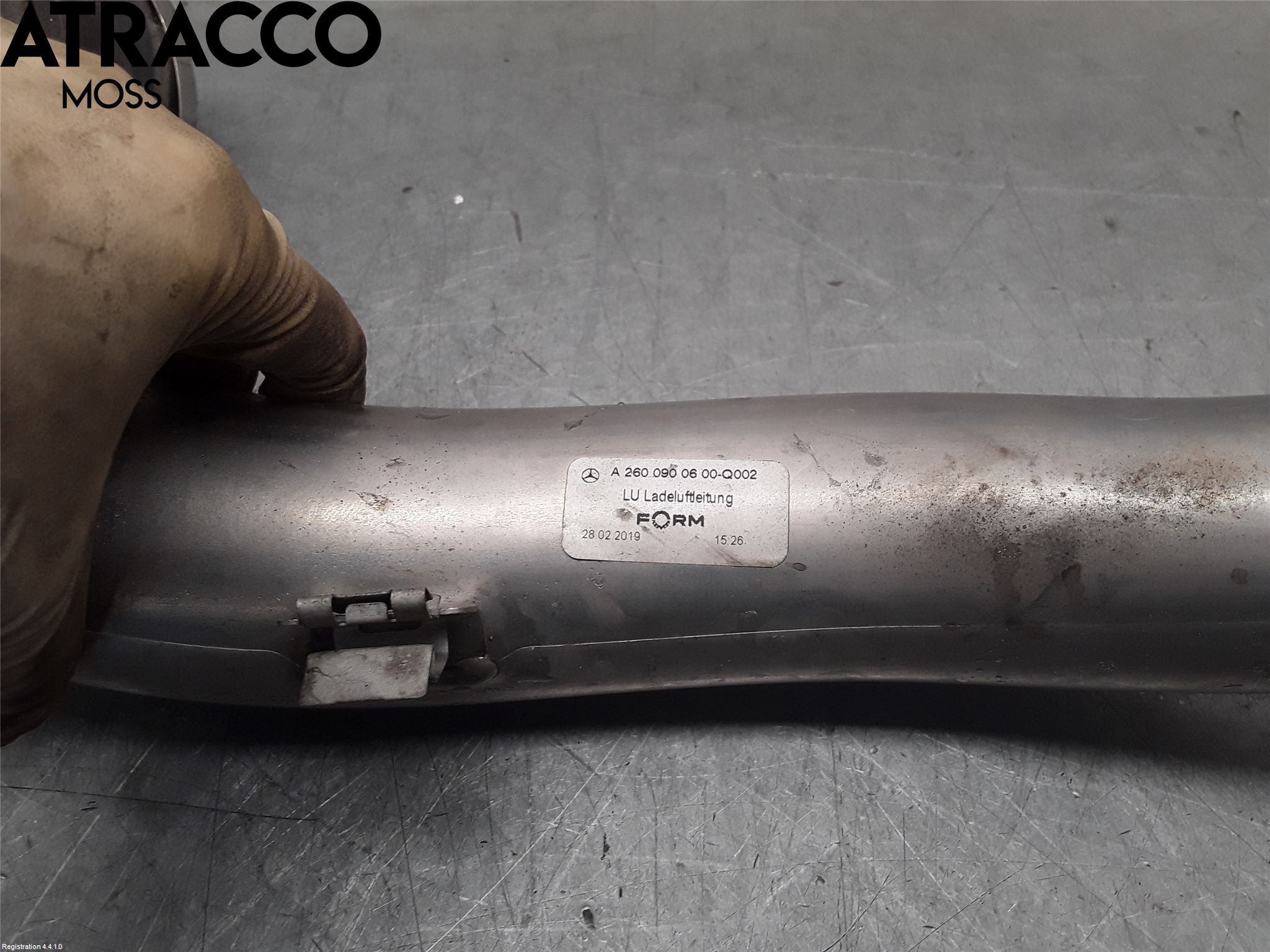 Mercedes-Benz MB A-KLASS (W177) 18- Intercooler Rør-Slange