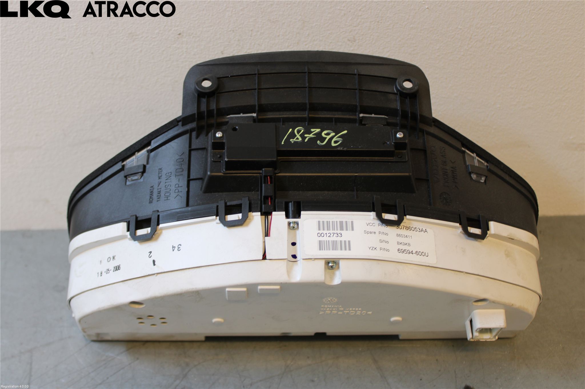 Volvo S80 07-13 Instr Speedometer