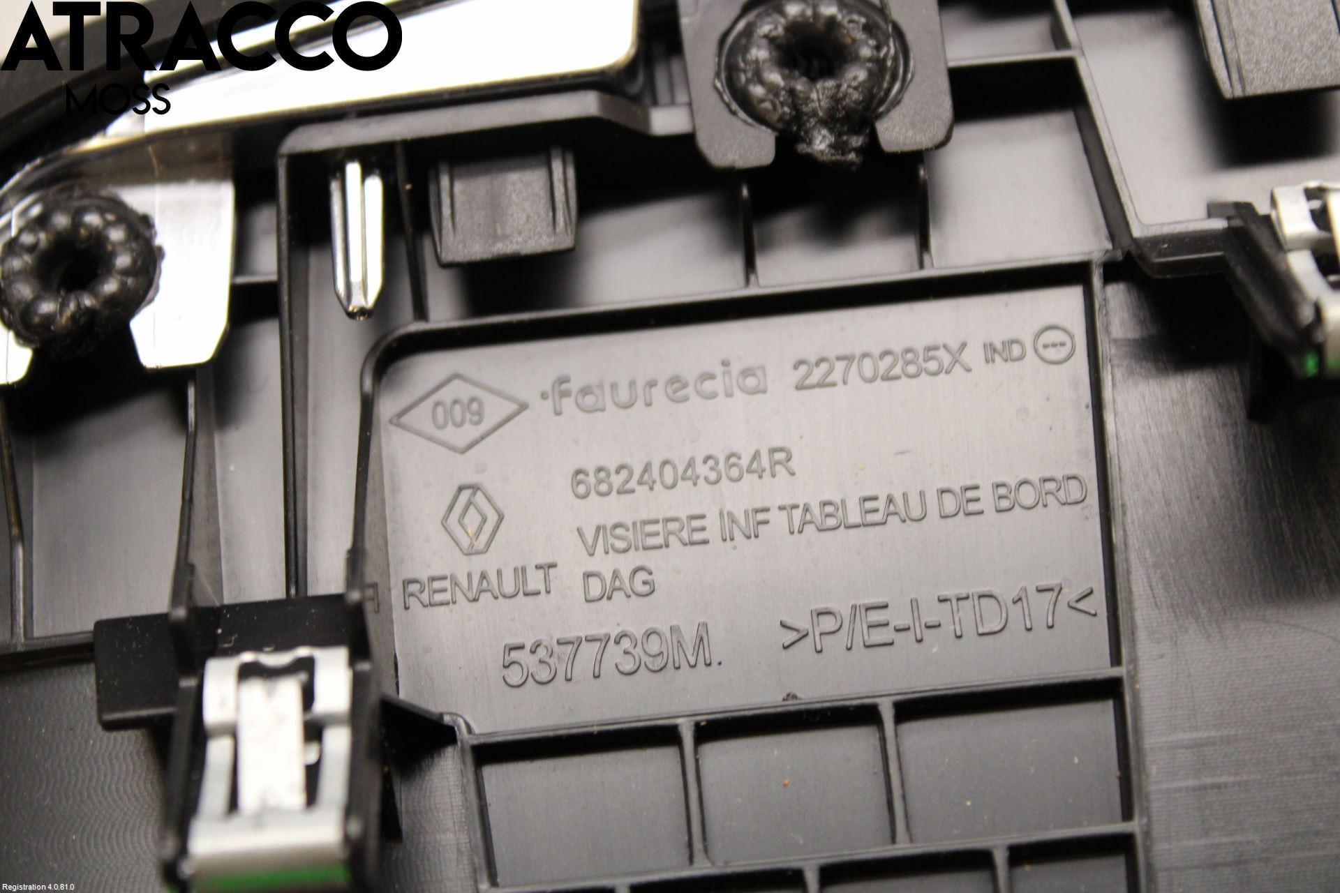 Renault ZOE/E-TECH 13- Instrument Ramme