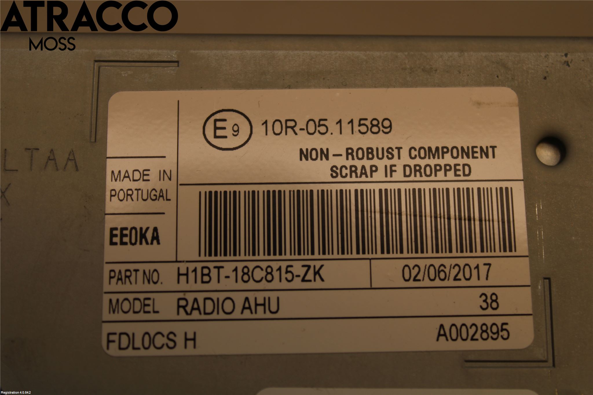 Ford FIESTA (VII) 18-23 Stereo Radio Med Cd