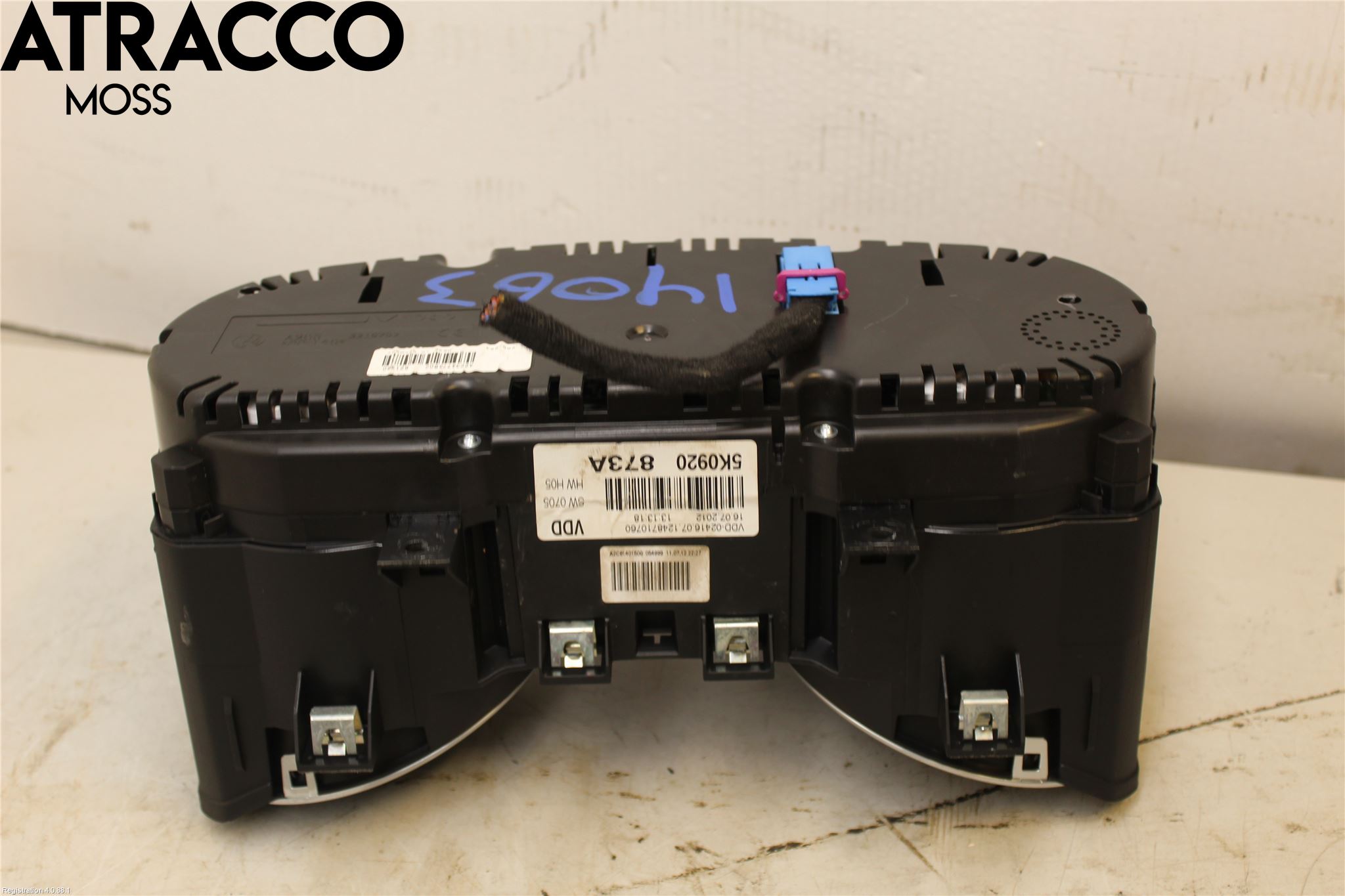 Volkswagen VW GOLF VI 09-13 Instr Kombinert