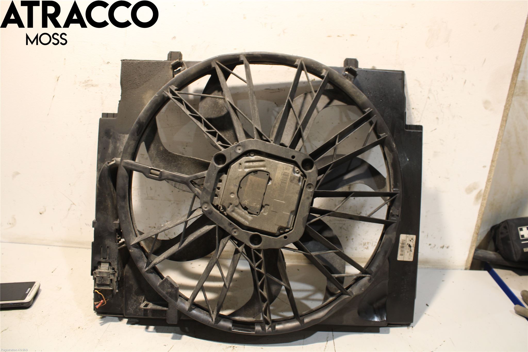 BMW 5 E60/61 Sed/Tou 02-10 Kjølevifte Elektrisk