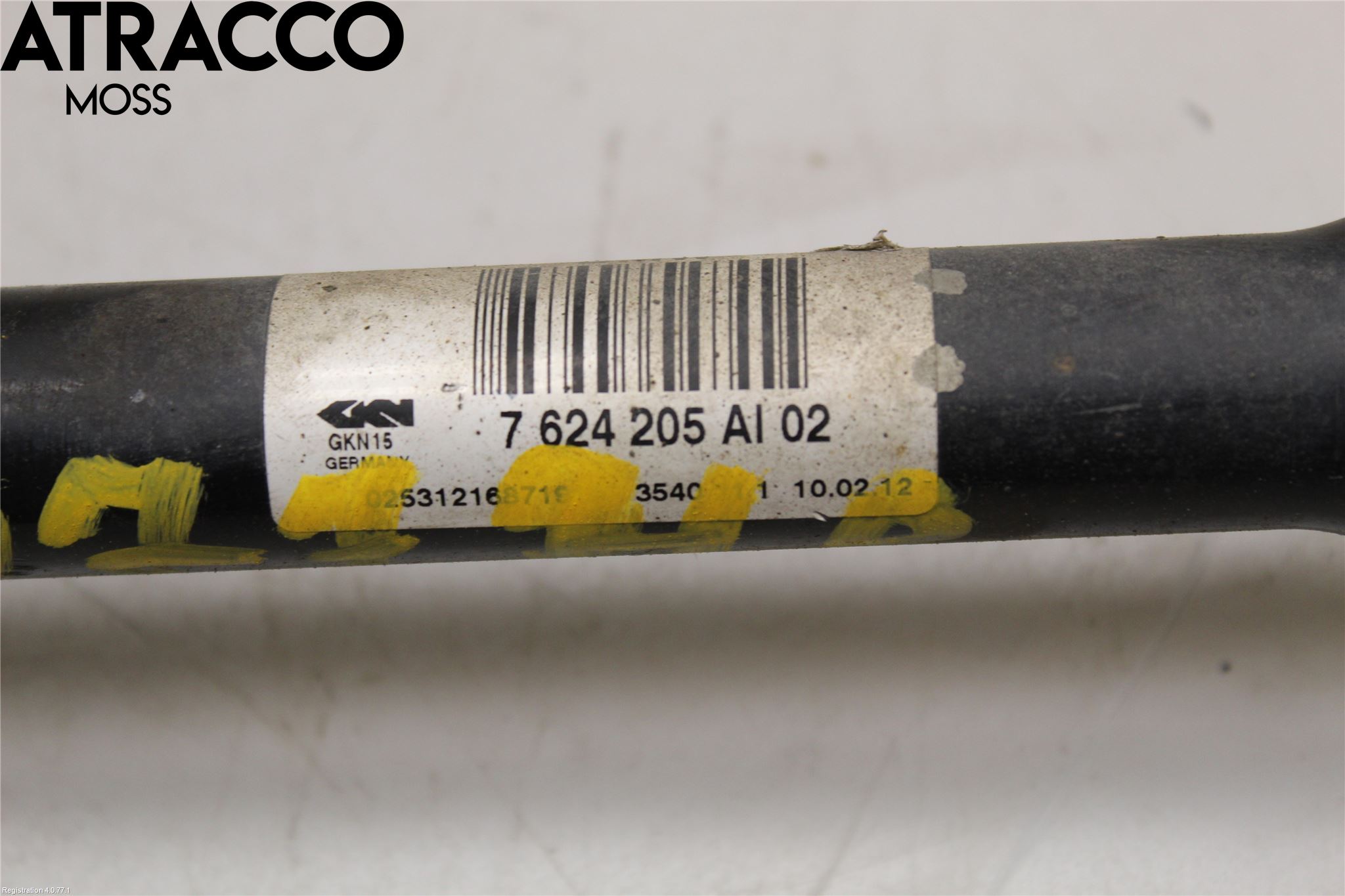 BMW 1 F20/F21 11-19 Drivaksel Bak Kompl Høyre