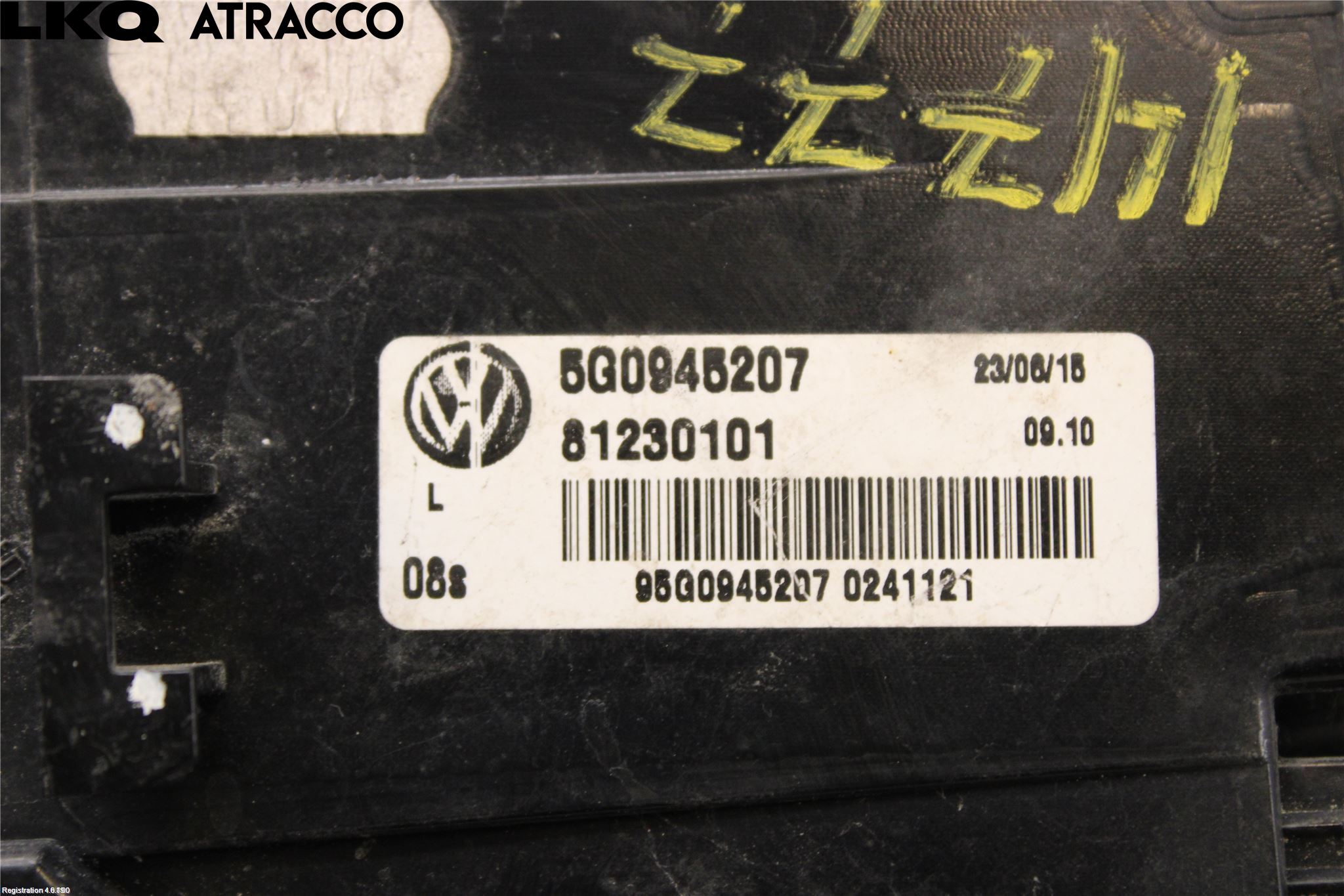 Volkswagen VW GOLF / E-GOLF VII 13-20 Baklykt Venstre