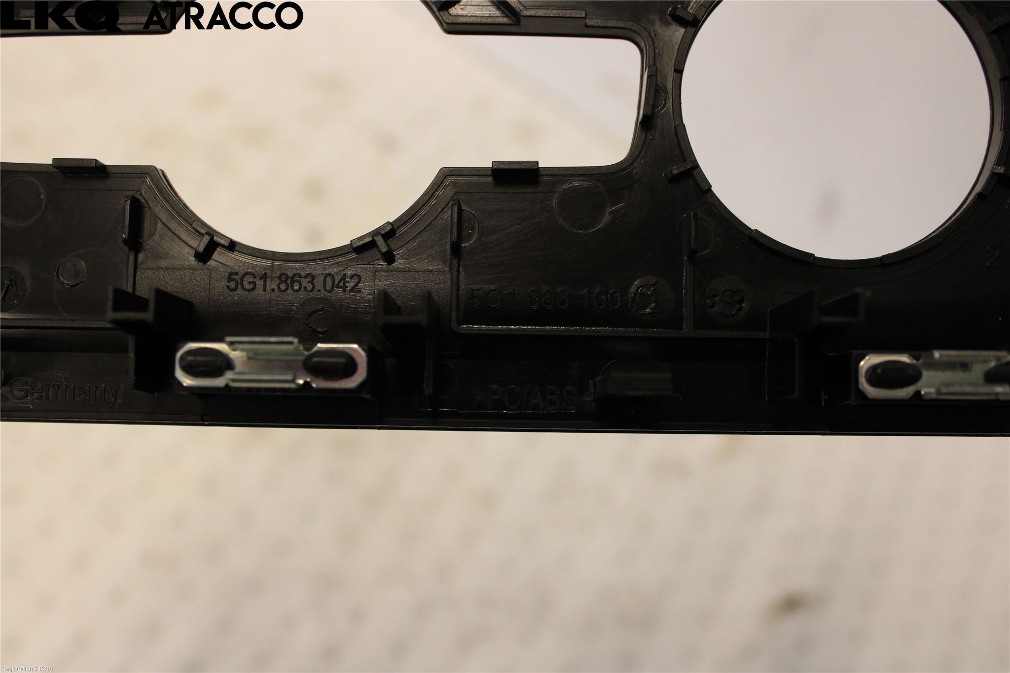 Volkswagen VW GOLF / E-GOLF VII 13-20 Varme Ac Betjening-Display