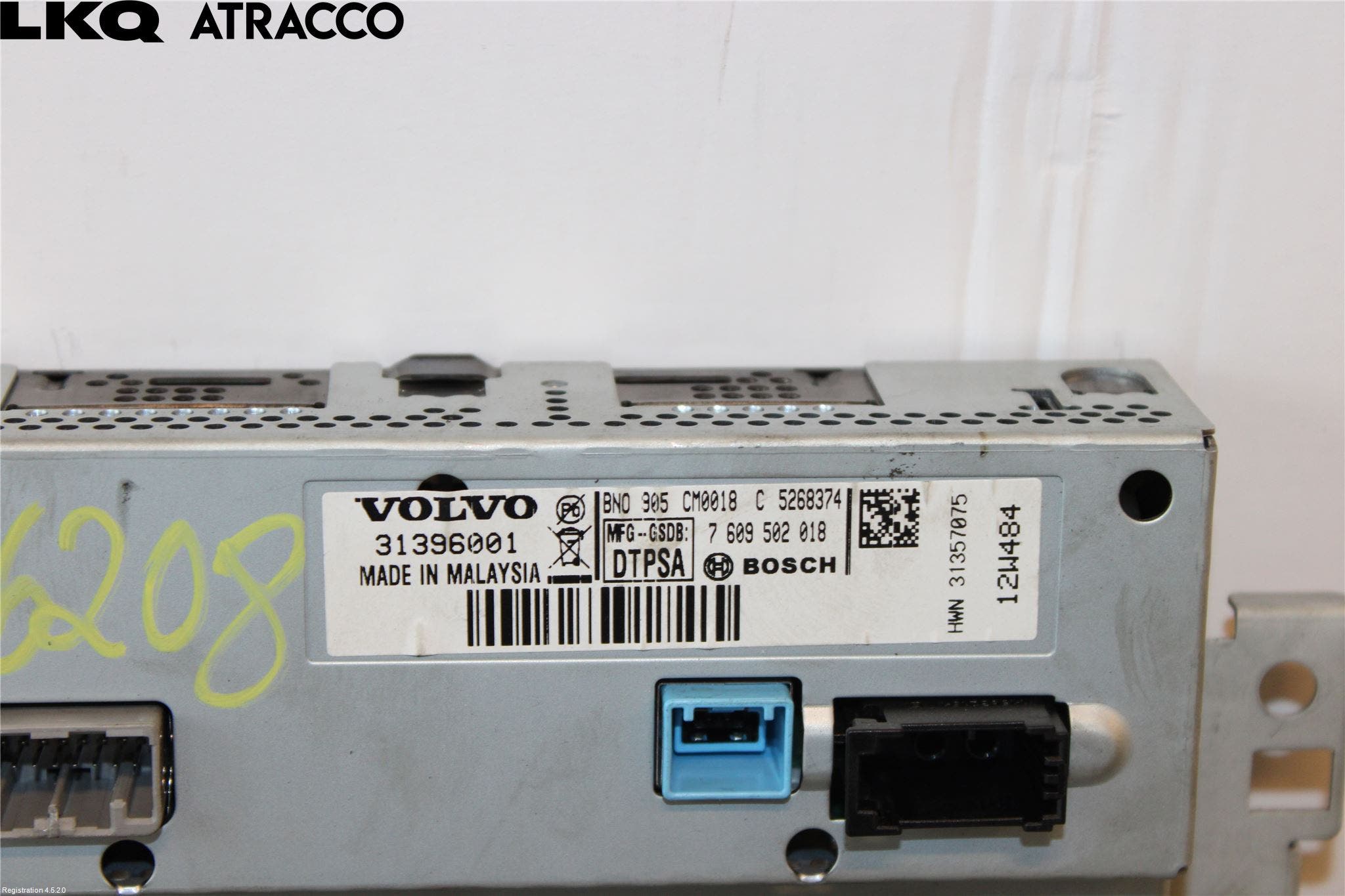 Volvo V60 11-13 Multifunktionsdisplay