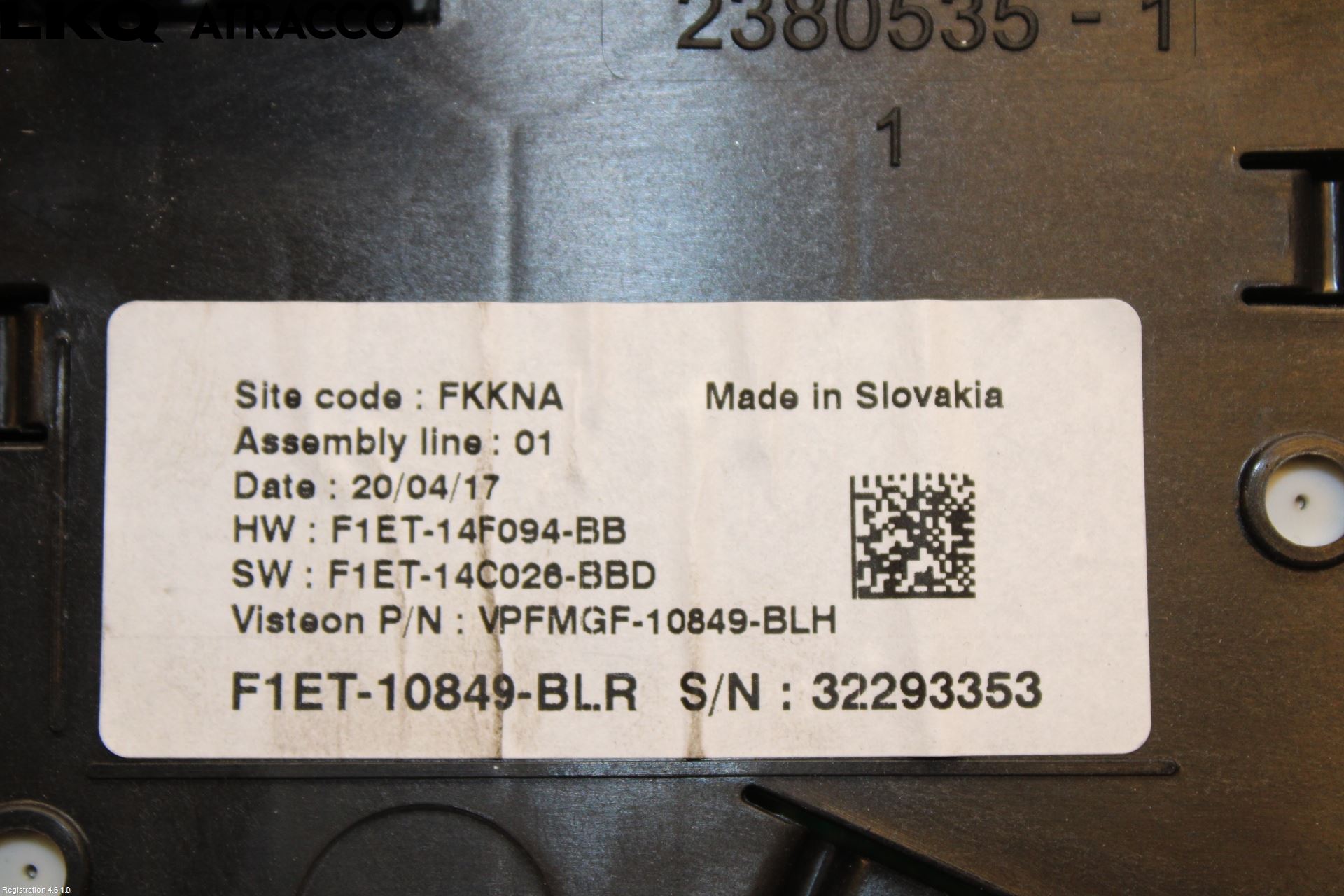 Ford FOCUS 15-18 Instr Kombinert