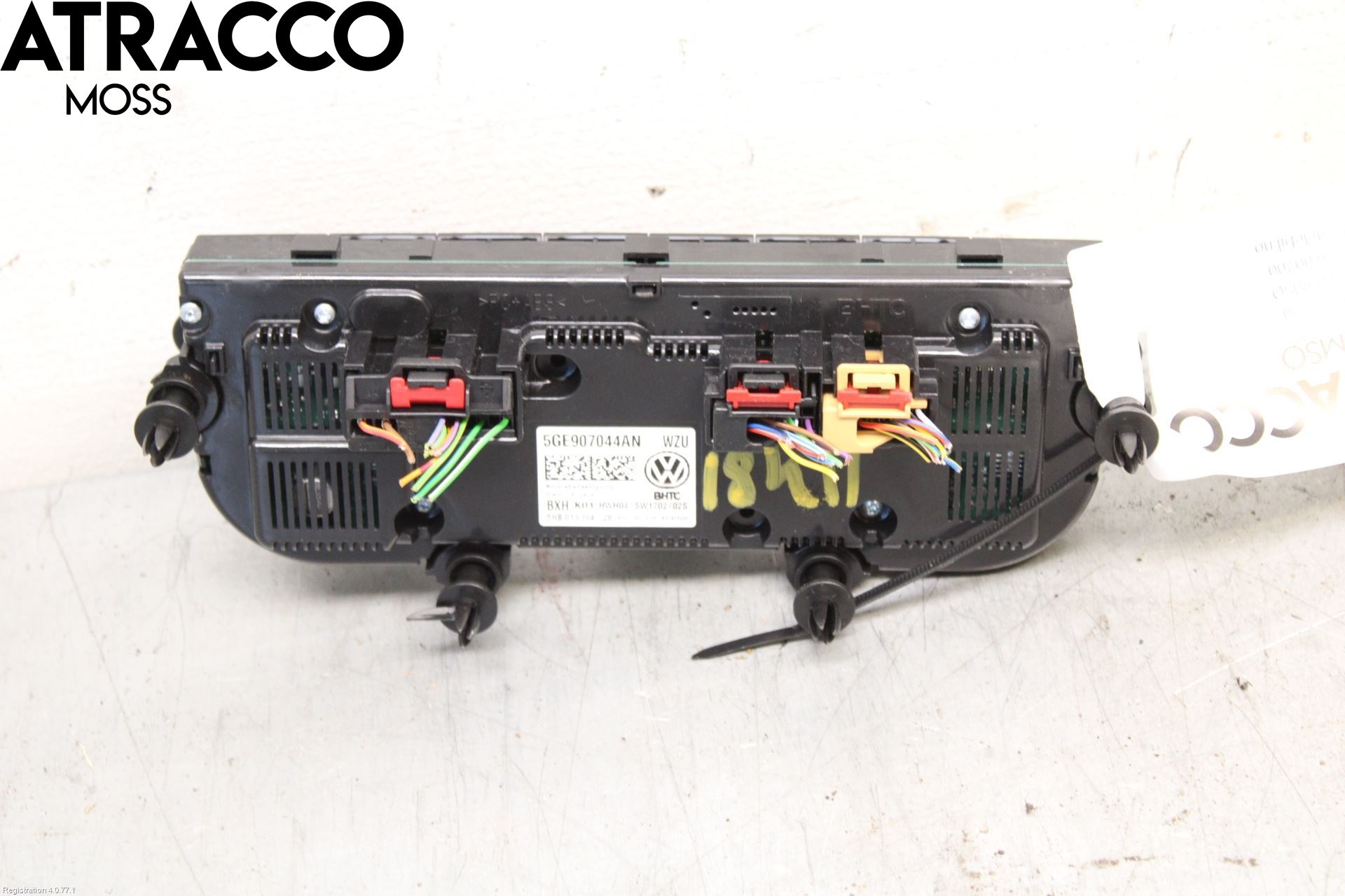 Volkswagen VW GOLF / E-GOLF VII 13-20 Varme Ac Betjening-Display