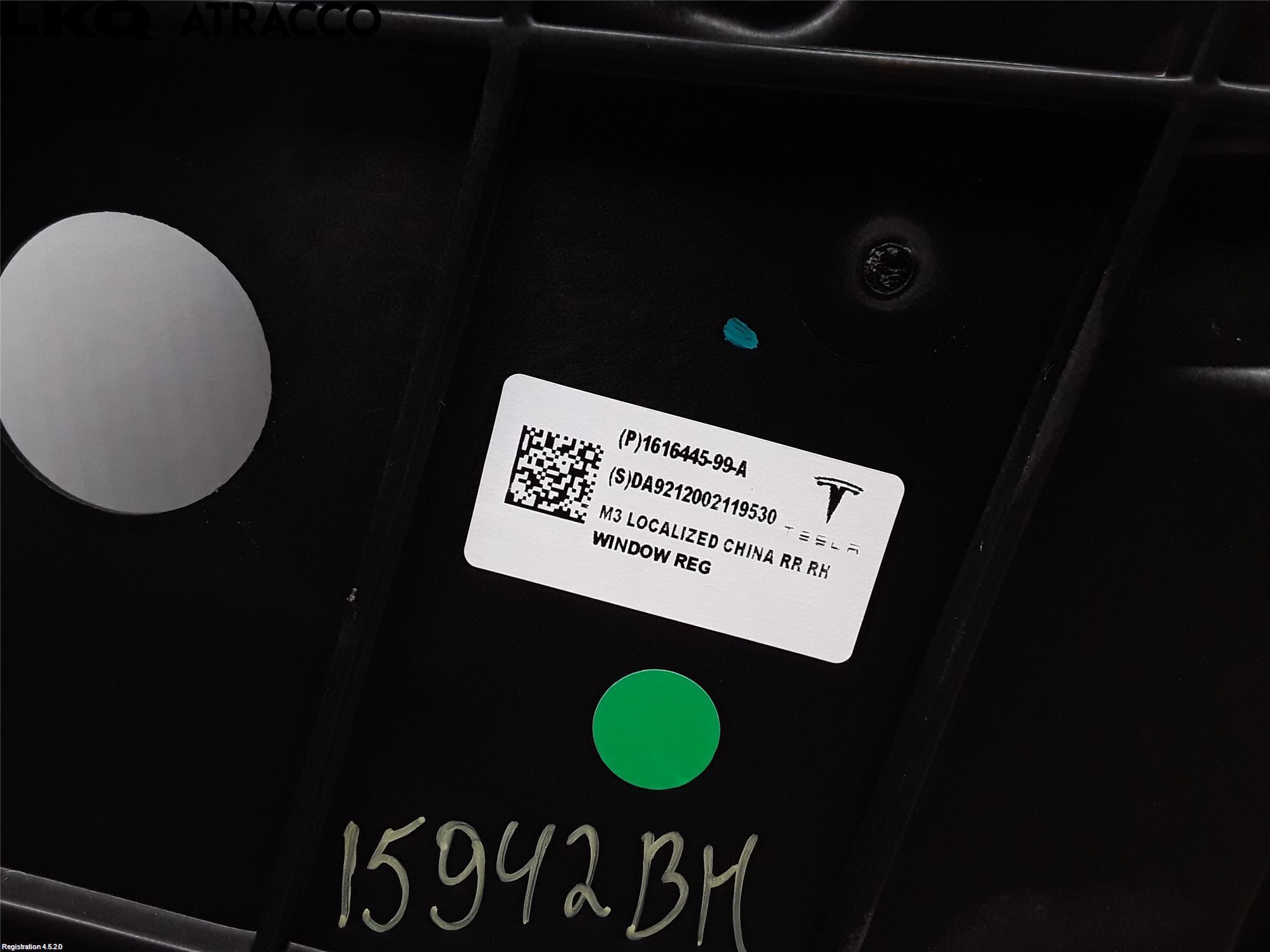 Tesla MODEL 3 17- Vindusheissett