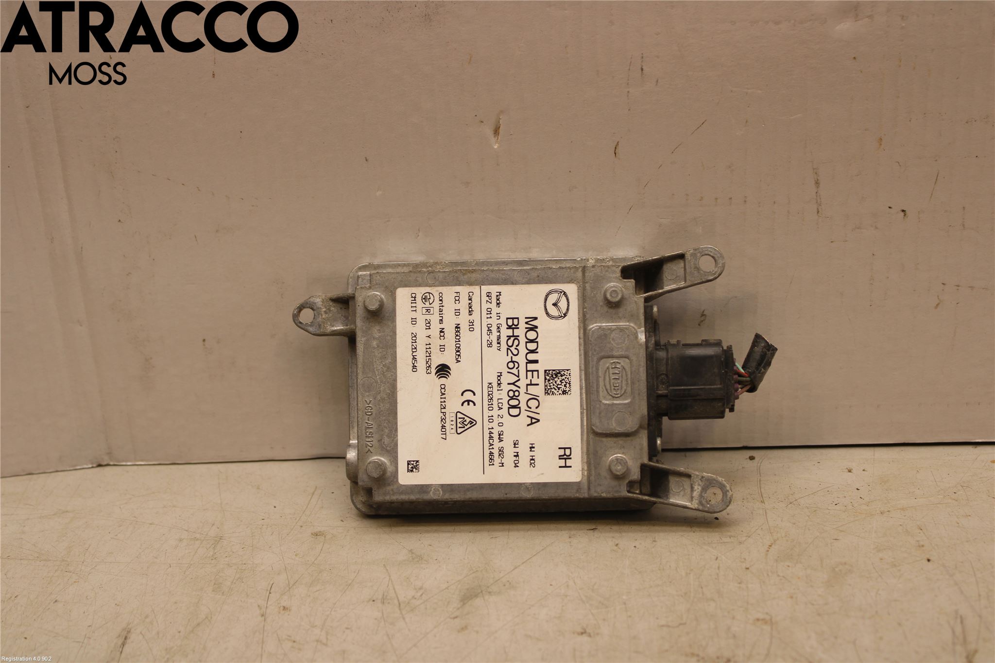 Mazda 3 III 14-19 Sensor Kollisjonsbeskyttelse