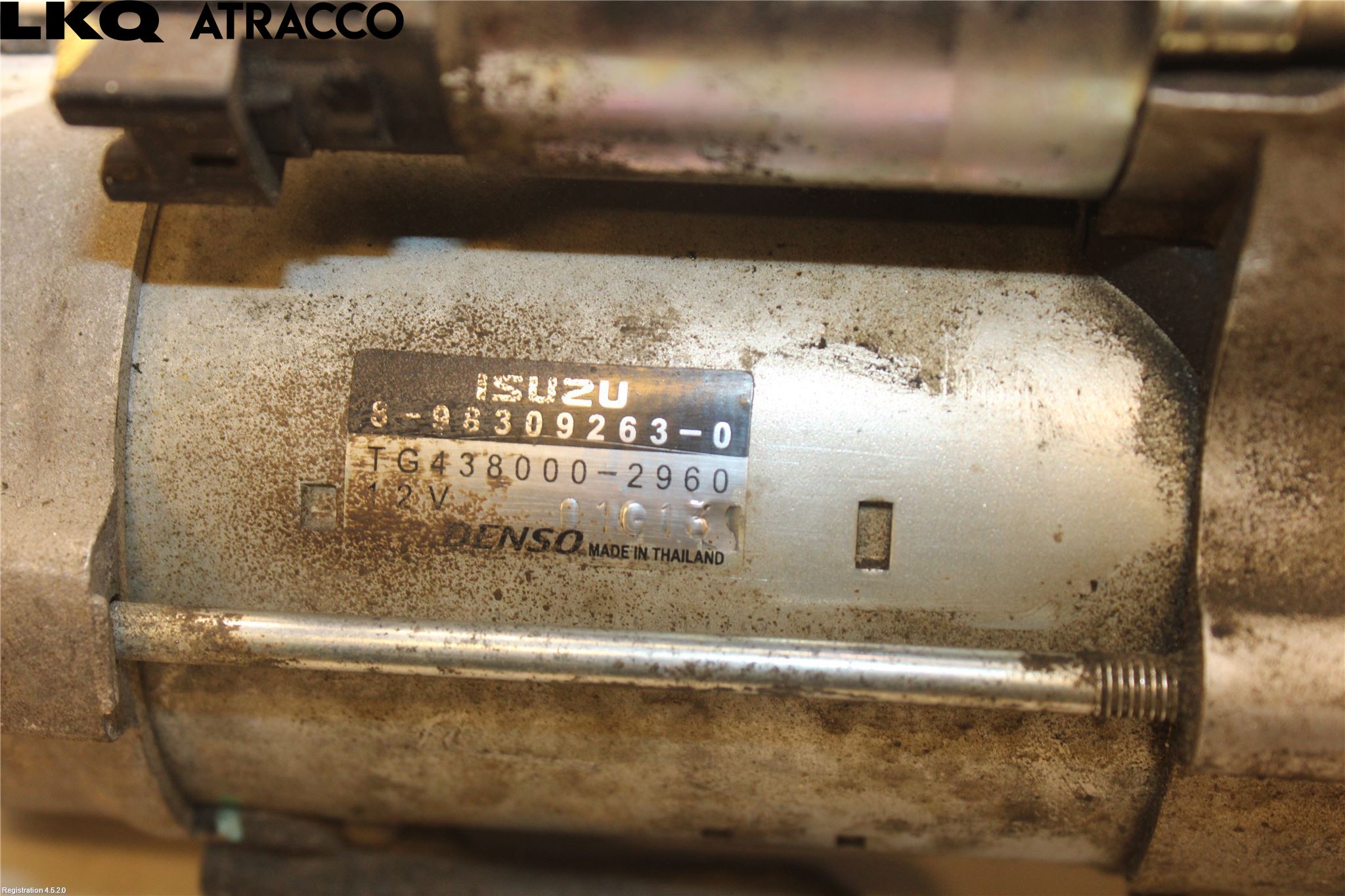 Isuzu D-MAX Startmotor