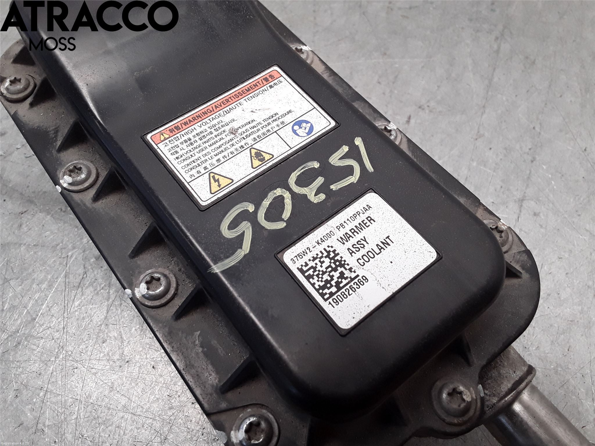 Hyundai KONA/ELECTRIC OS 18-23 Varmeapparat Register Komplett