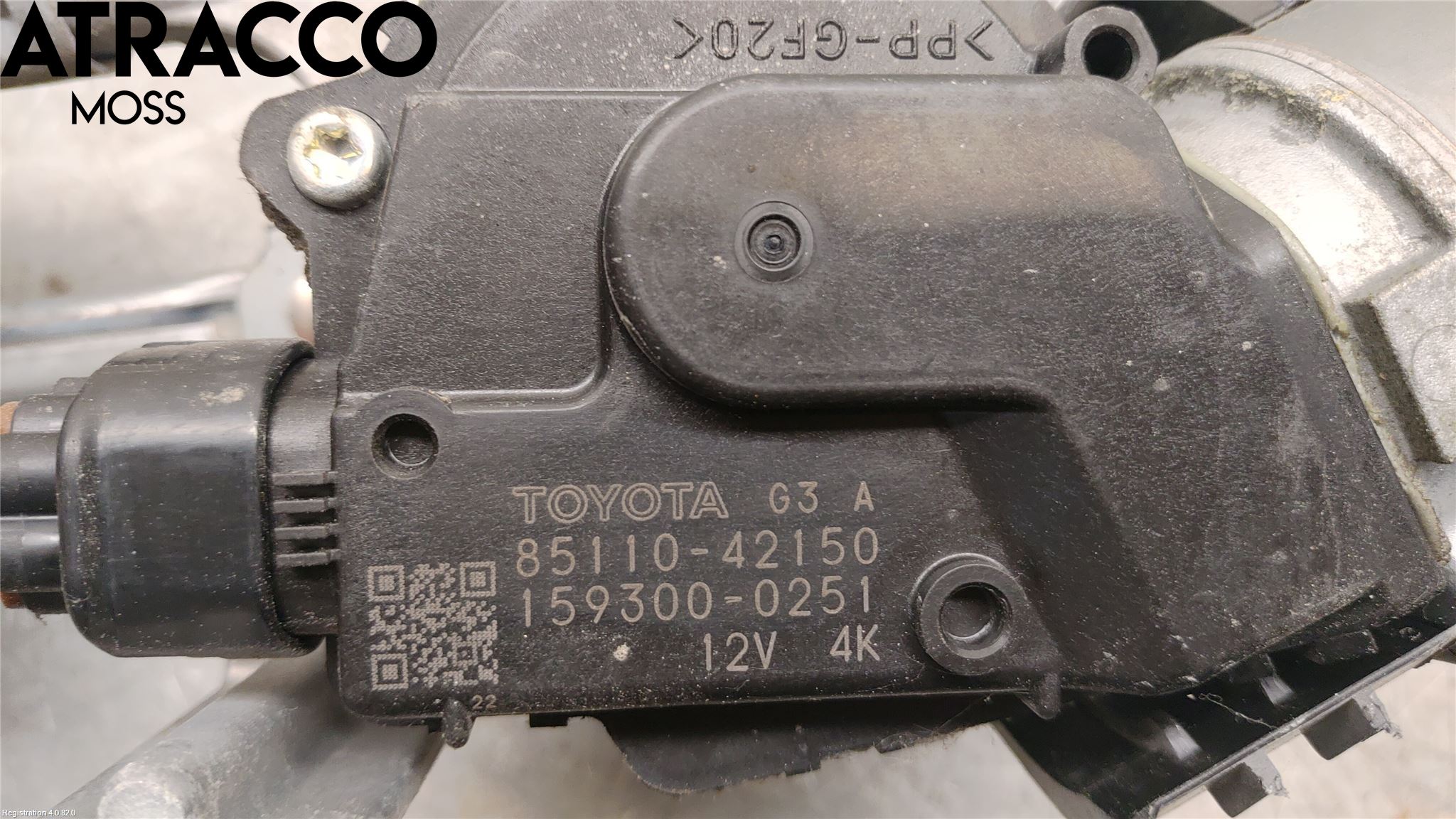 Toyota RAV 4 06-12 Viskermotor Frontrute