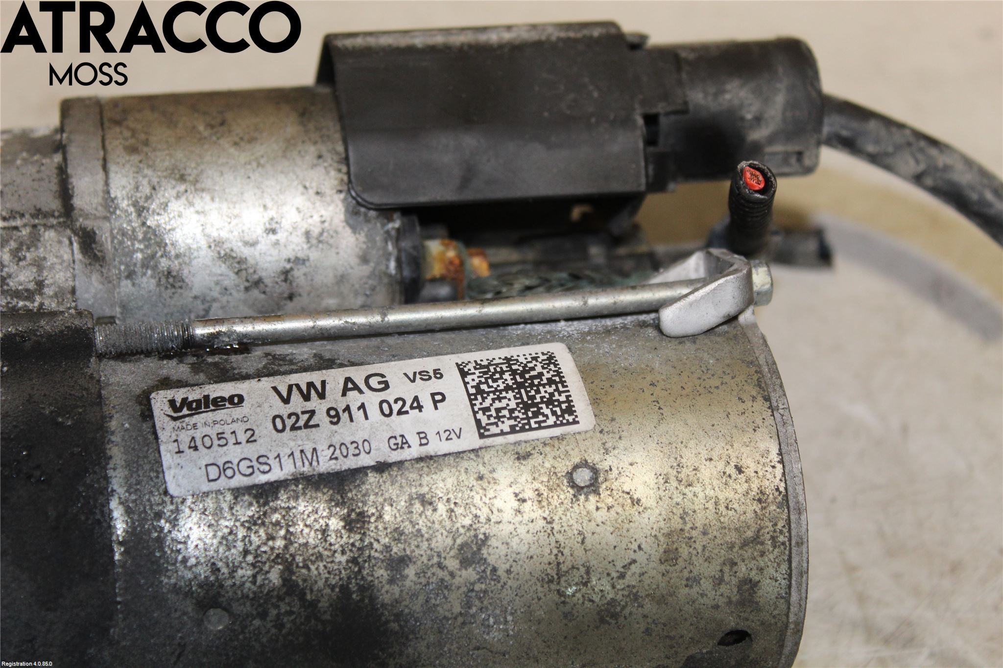 Volkswagen VW SCIROCCO 09-17 Startmotor