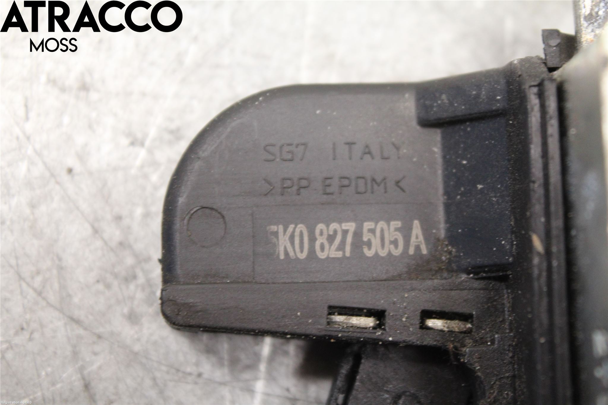 Volkswagen VW GOLF VI 09-13 Bakluke-Lokk Låsekasse