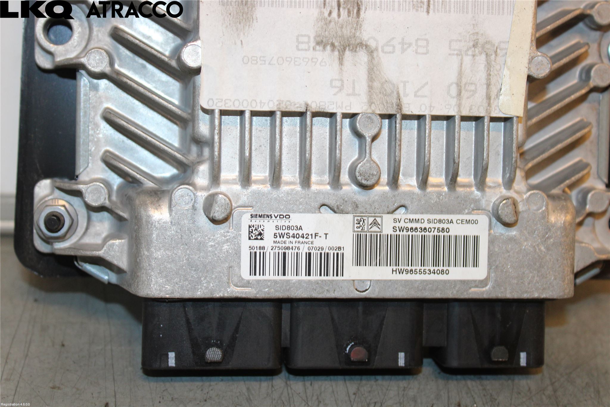 Peugeot 307     05-08 Styreenhet Innsprøytning