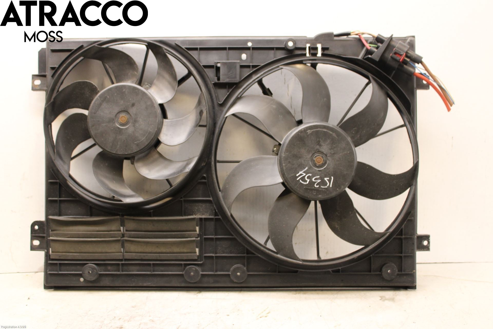 Volkswagen VW TIGUAN 07-16 Kjølevifte Elektrisk