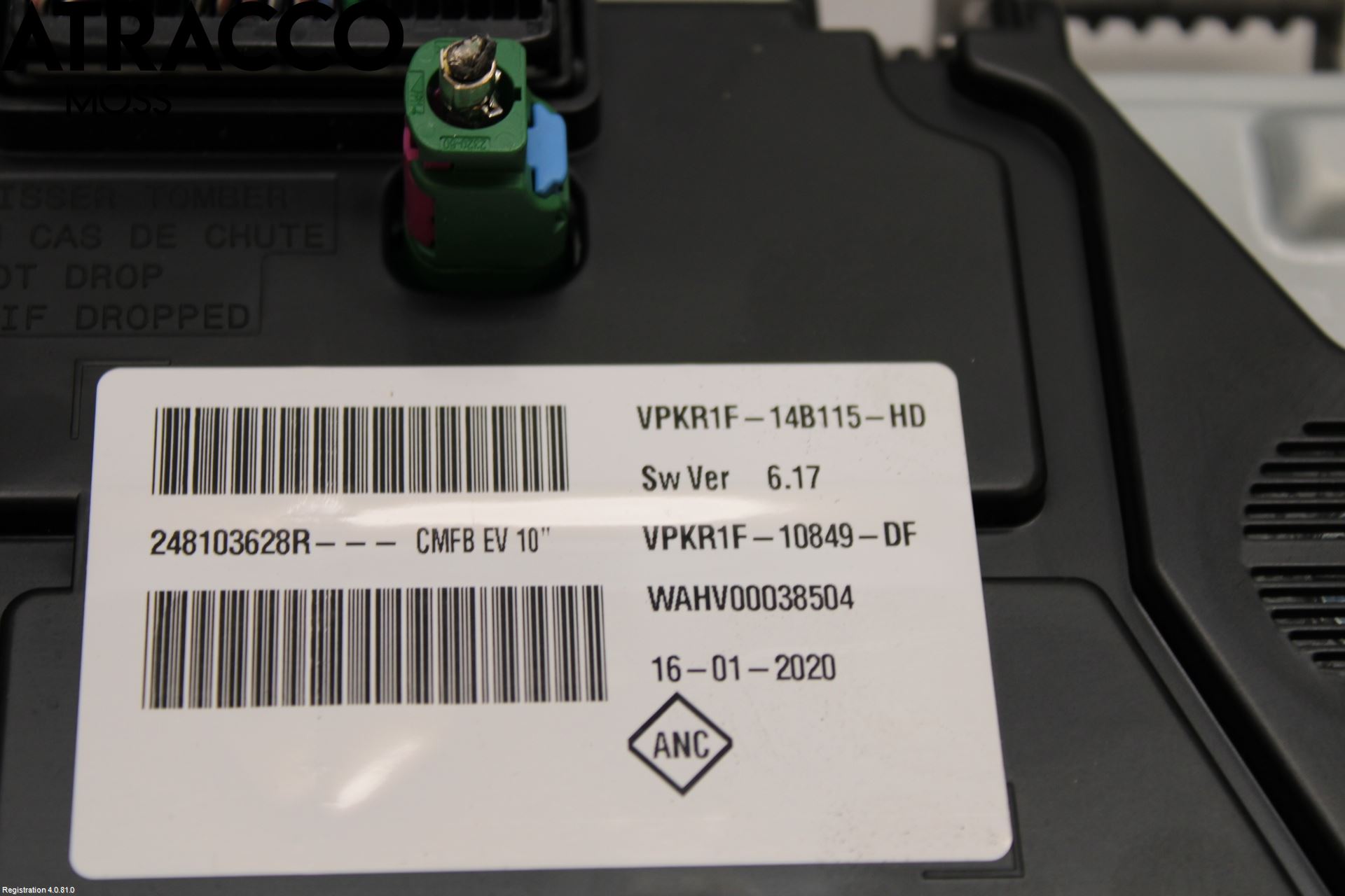 Renault ZOE/E-TECH 13- Instr Kombinert