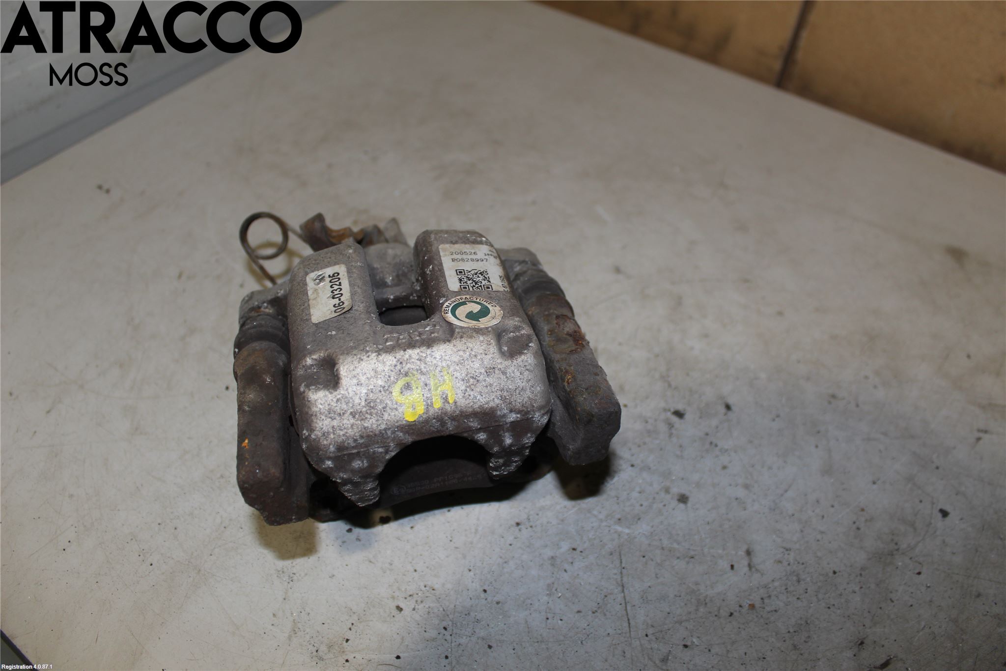 Citroen C5 08-17 Bremsecaliper Bak Høyre