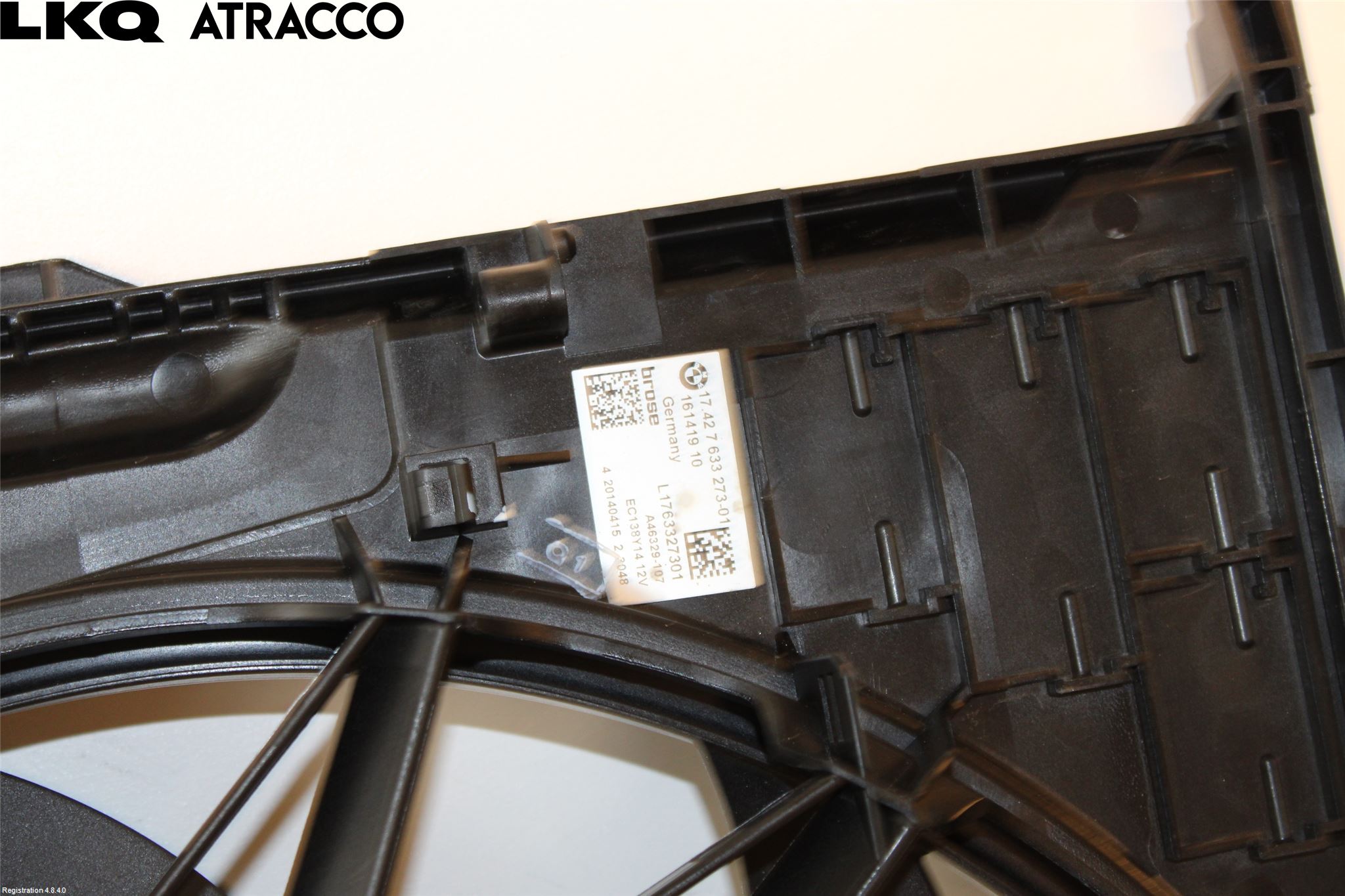 BMW 5 F10/F11/F18 09-17 Kjølevifte Elektrisk