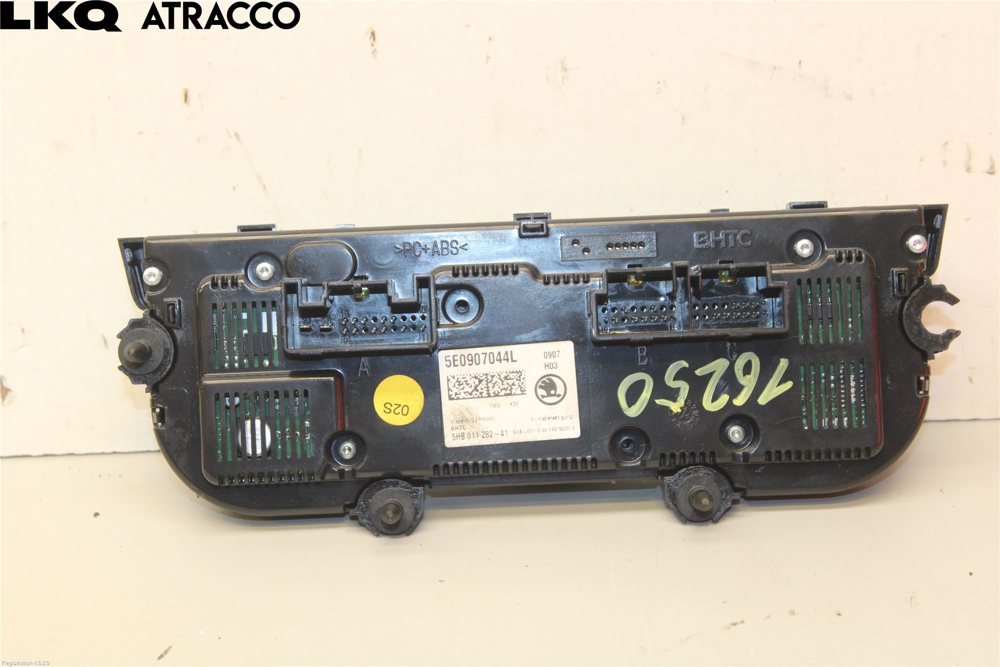 Skoda OCTAVIA (5E) 13-20 Varme Ac Betjening-Display