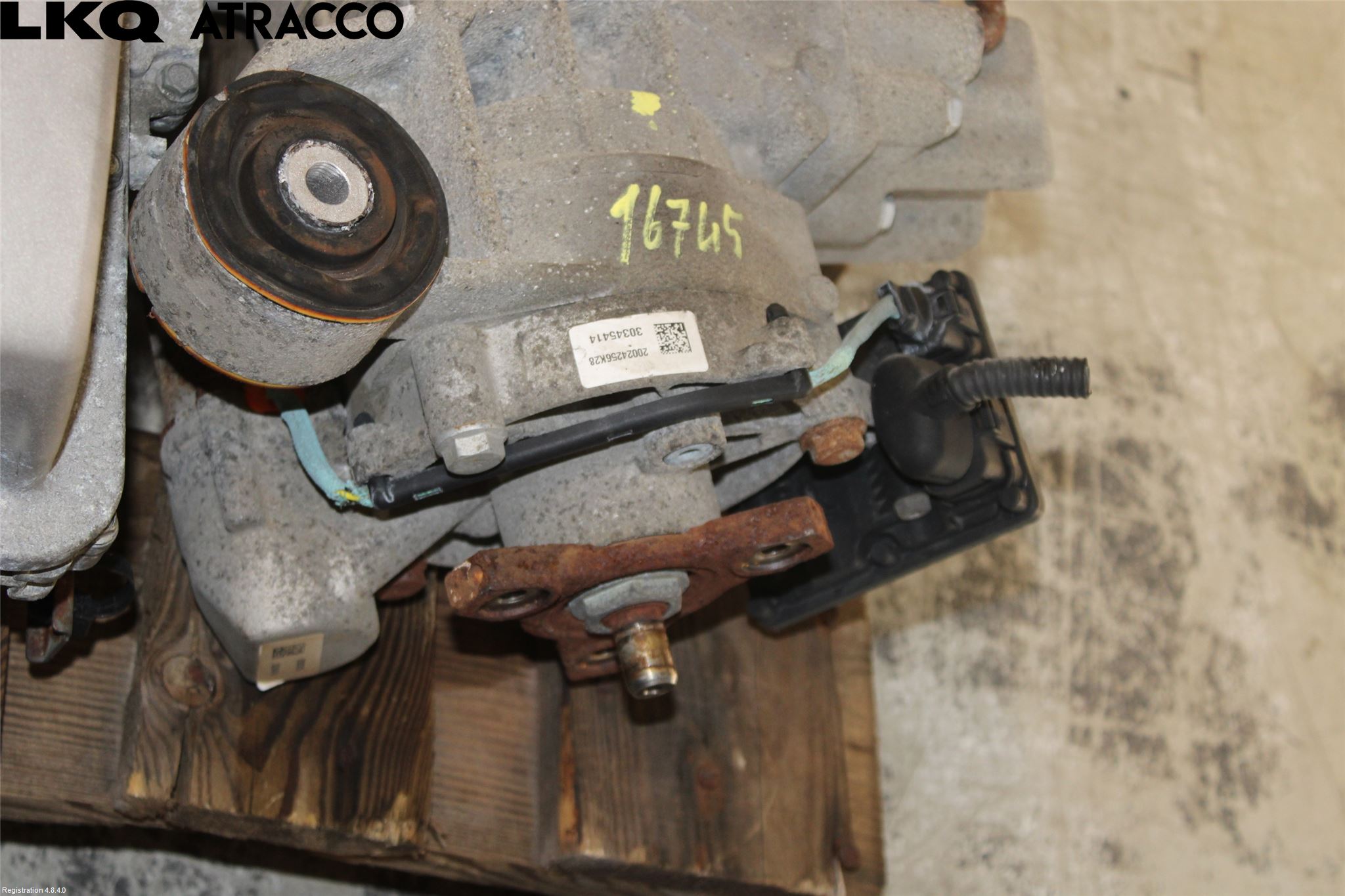 Volkswagen VW TIGUAN 16-24 Bakaksel Kardang Bak -Diff