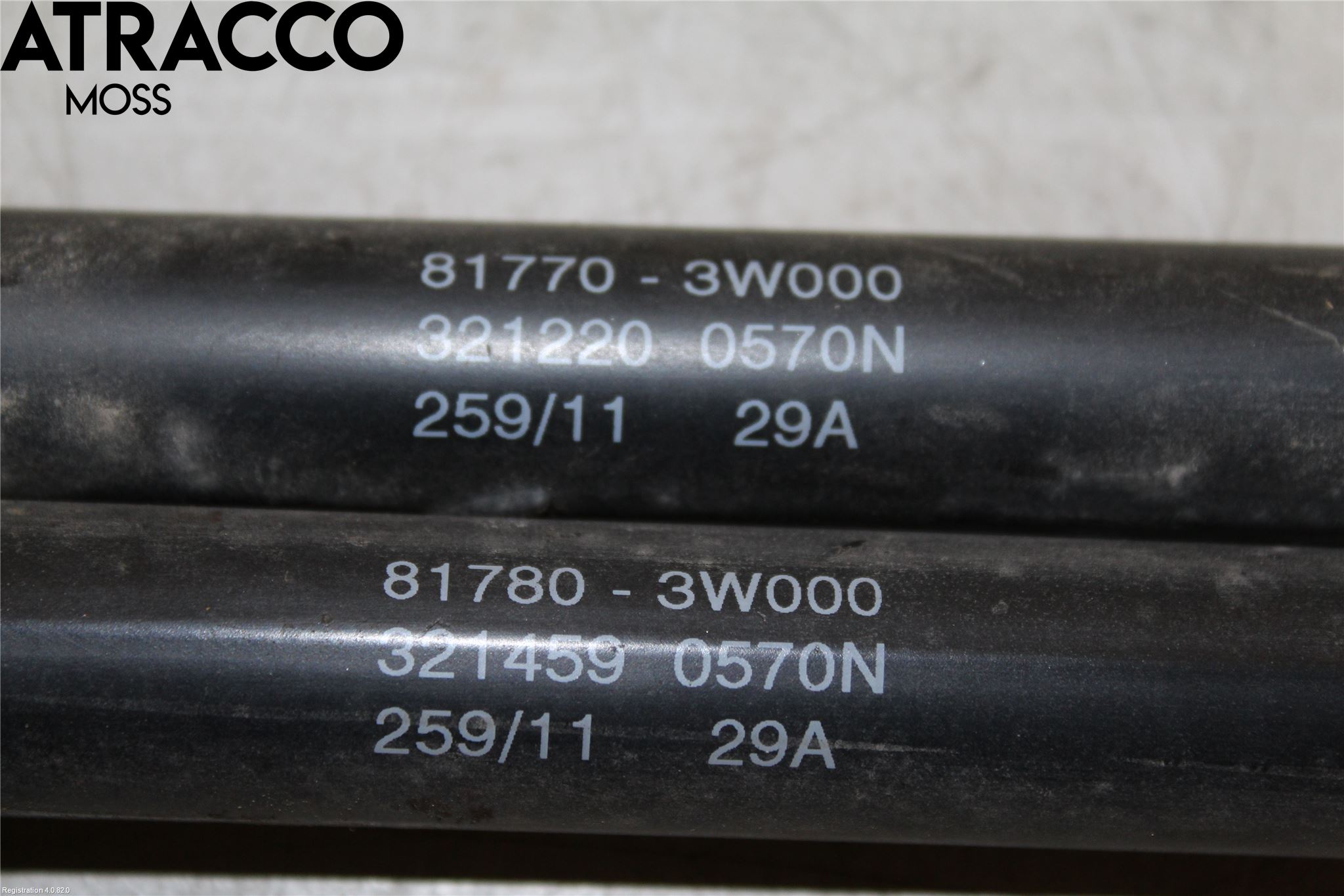 Kia SPORTAGE (SL) 11-15 Bakluke Demper-Gassfjær