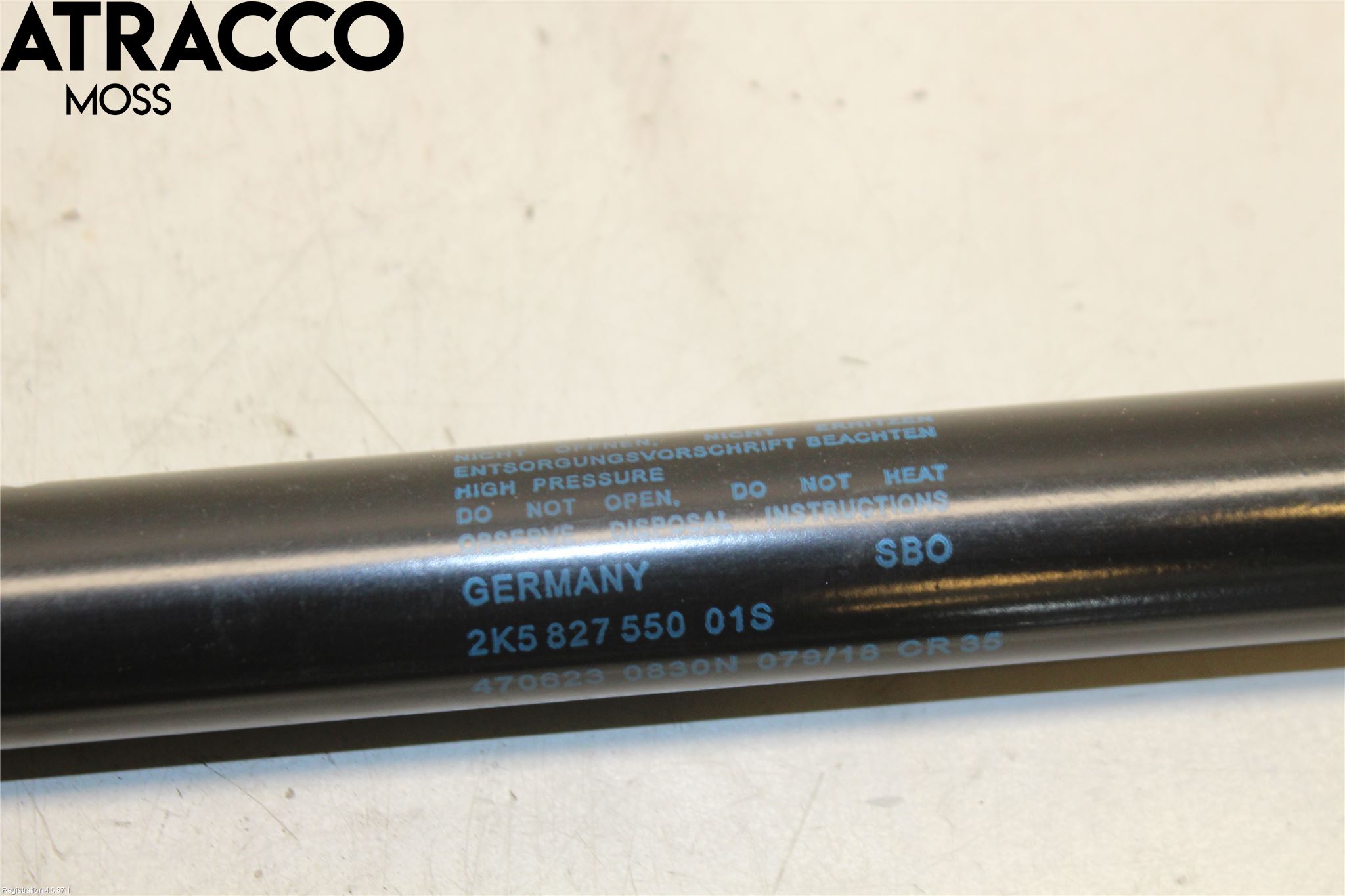 Volkswagen VW CADDY 16-20 Bakluke Demper-Gassfjær