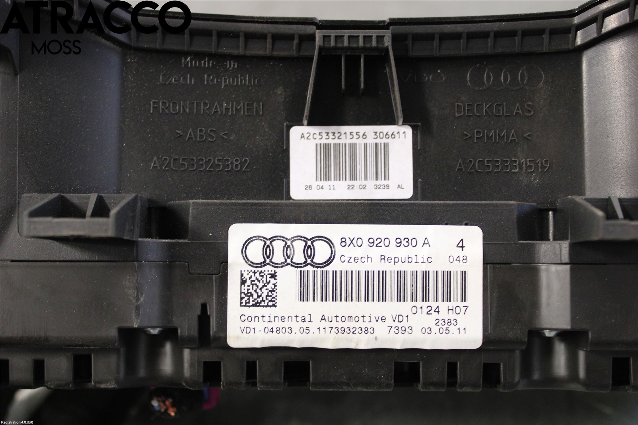 Audi A1/S1 11-18 Instr Kombinert