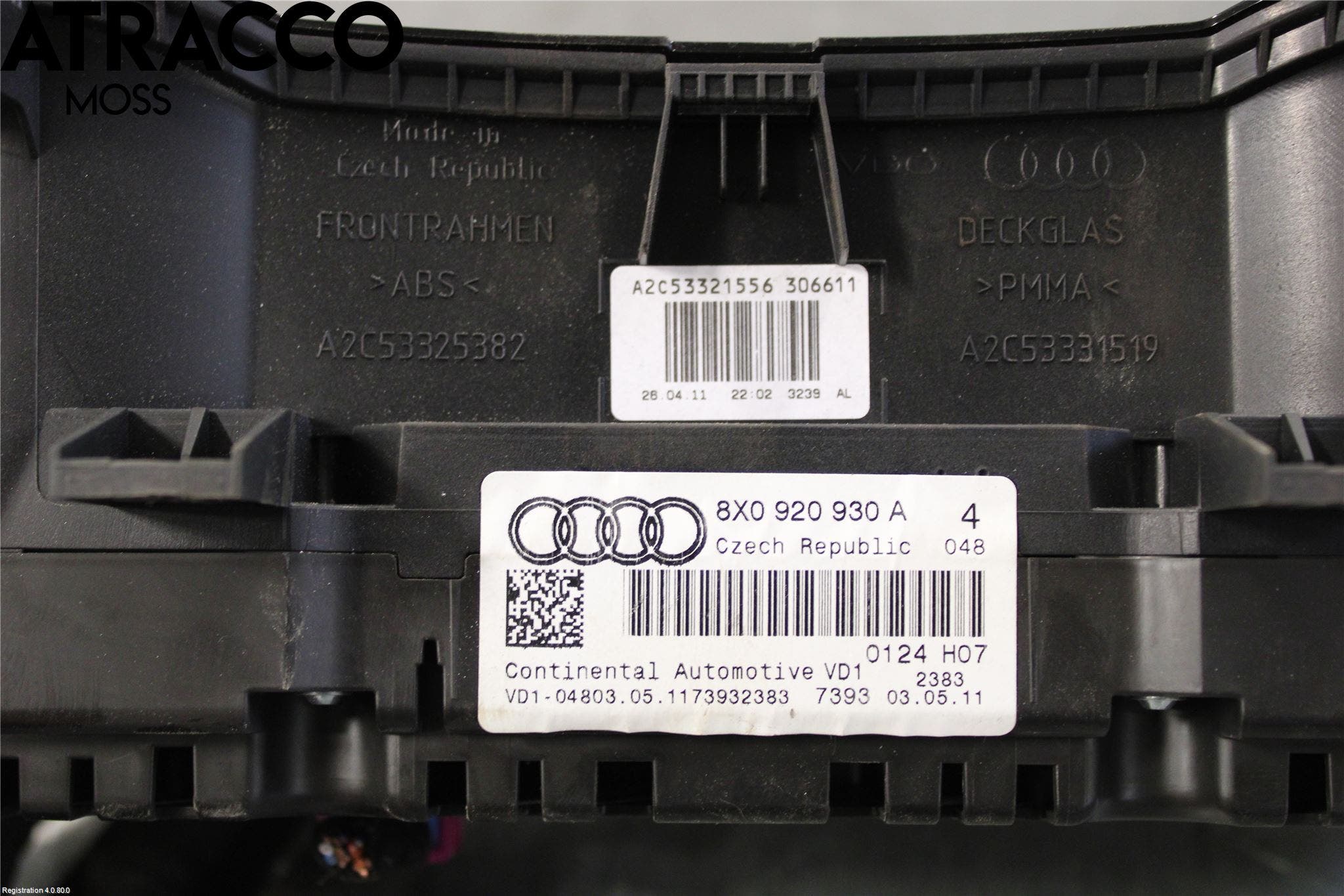 Audi A1/S1 11-18 Instr Kombinert