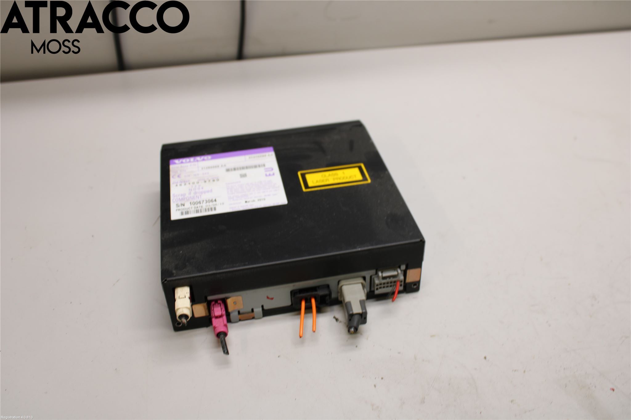 Volvo V70 08-13 Stereo Dvd Spiller