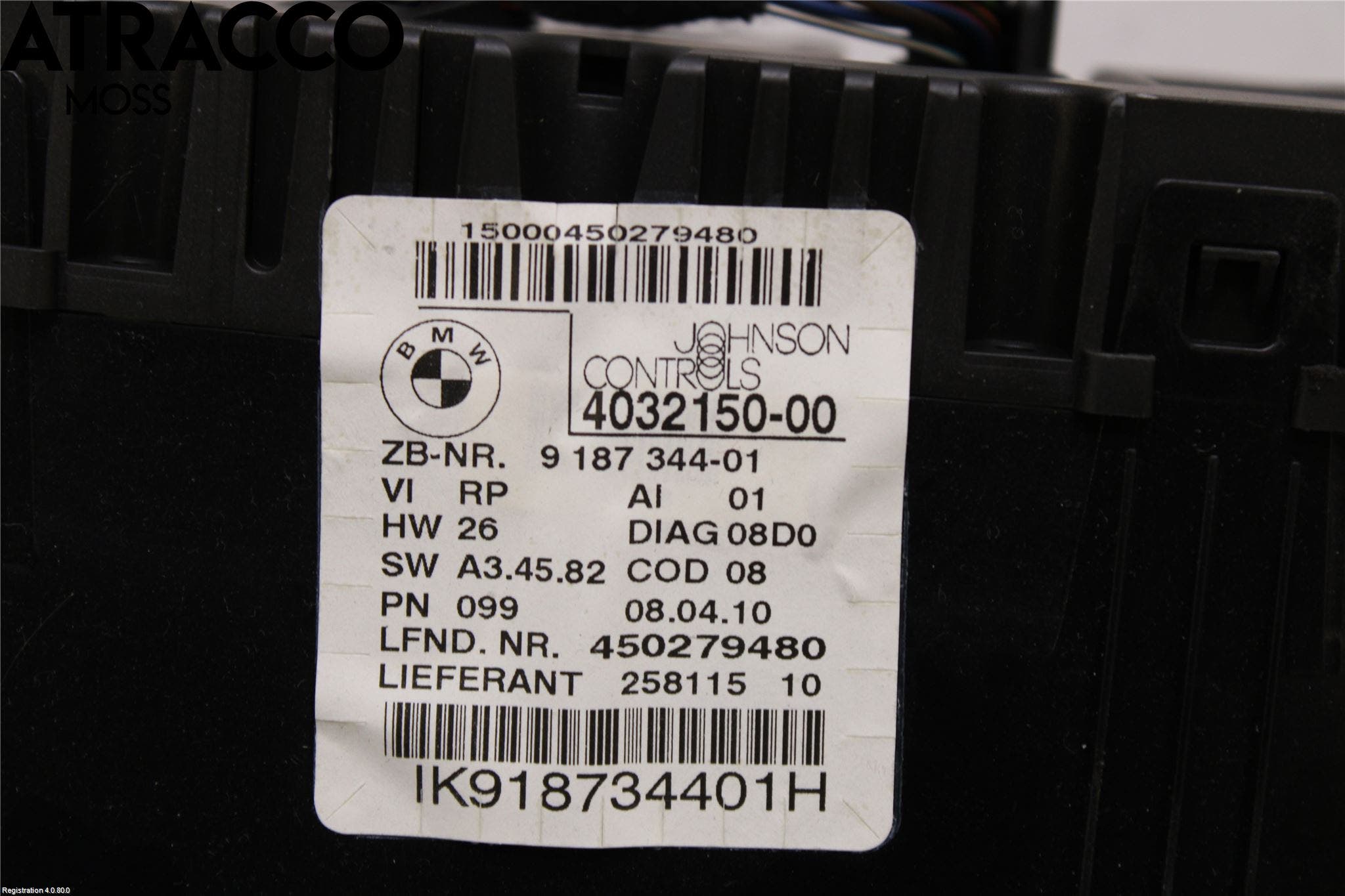 BMW X1 E84 10-15 Instr Kombinert