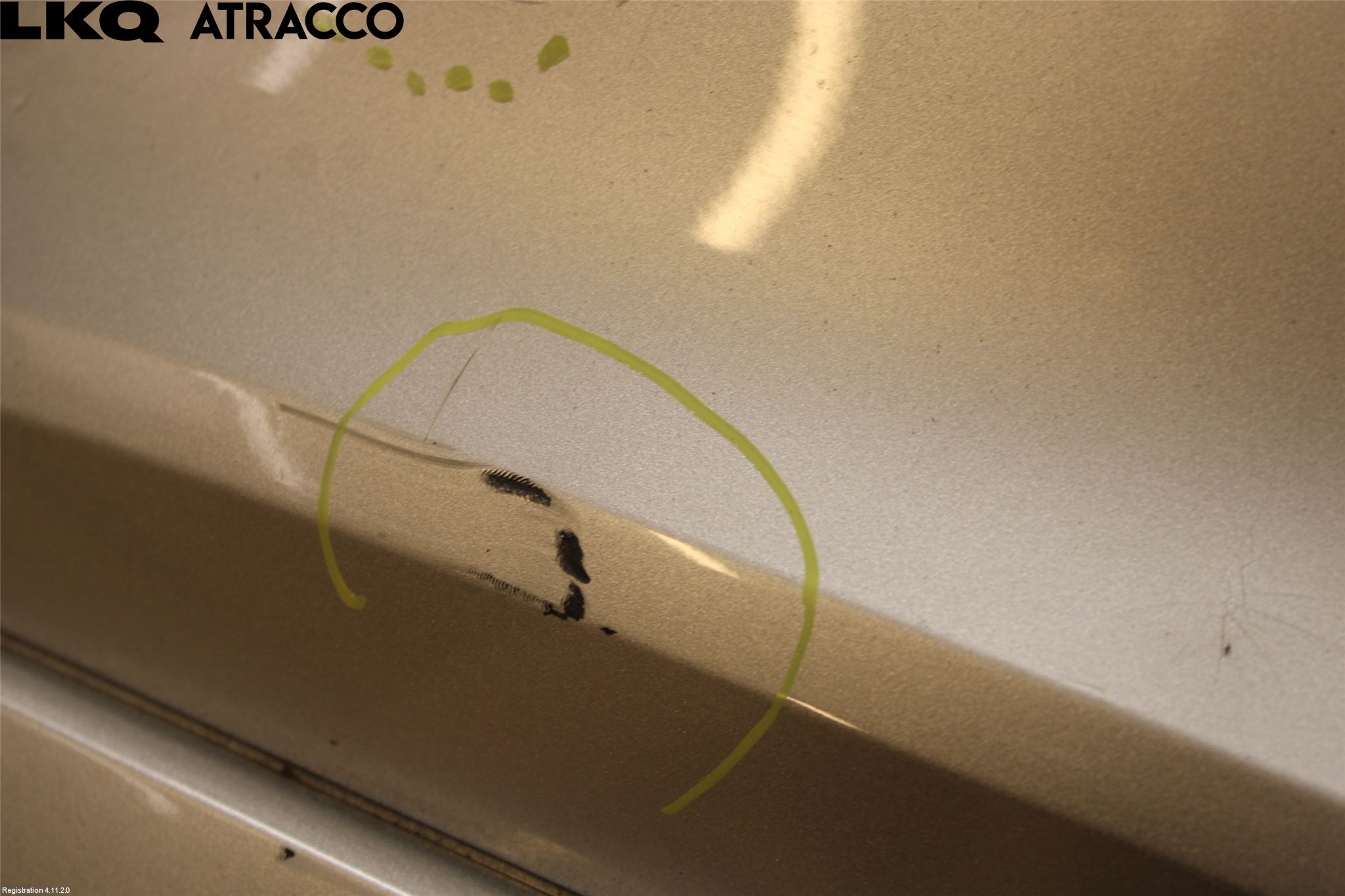 Volkswagen VW POLO 10-17 Støtfanger Bak