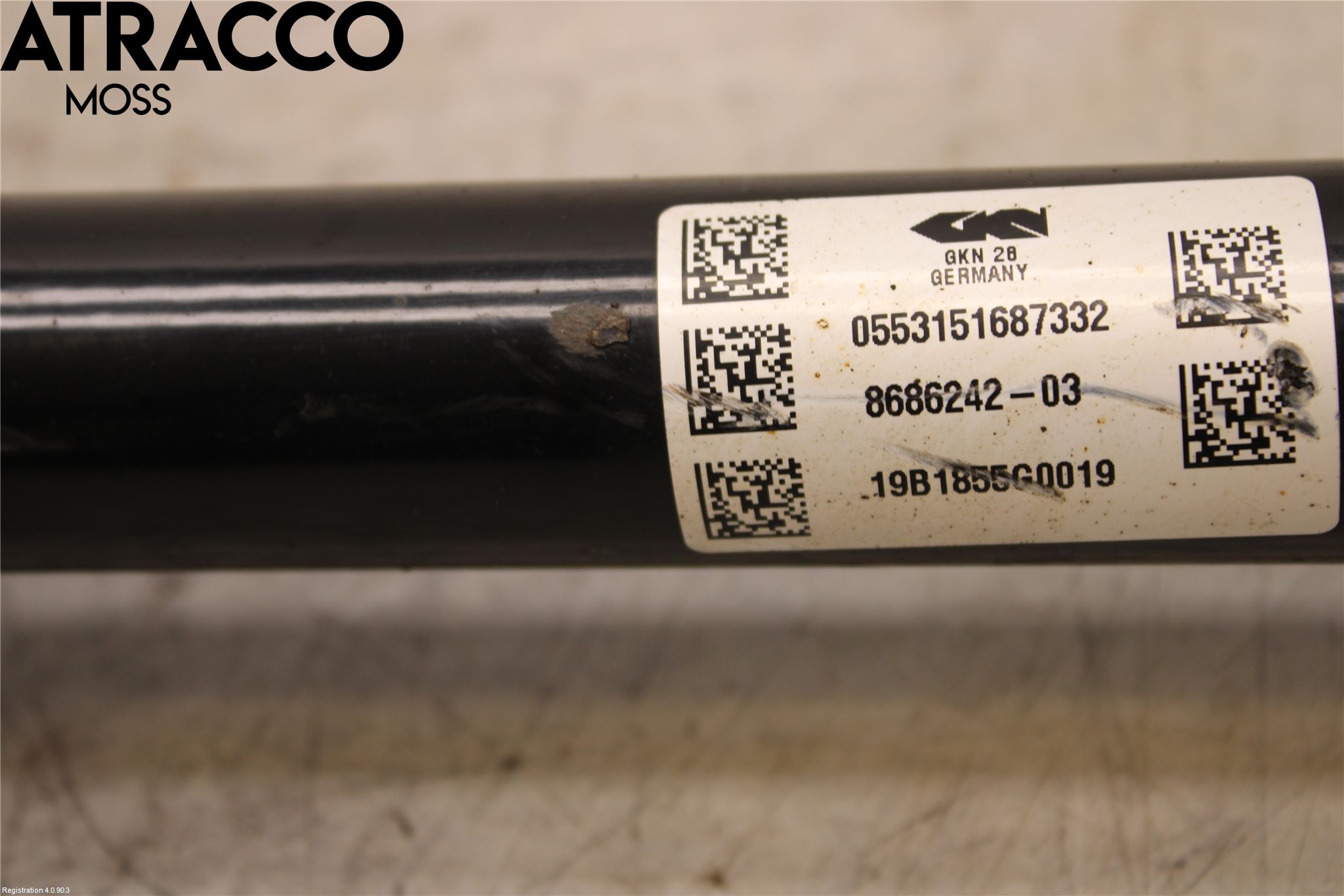 BMW 5 G30/G31/F90 17-23 Drivaksel Bak Kompl Høyre