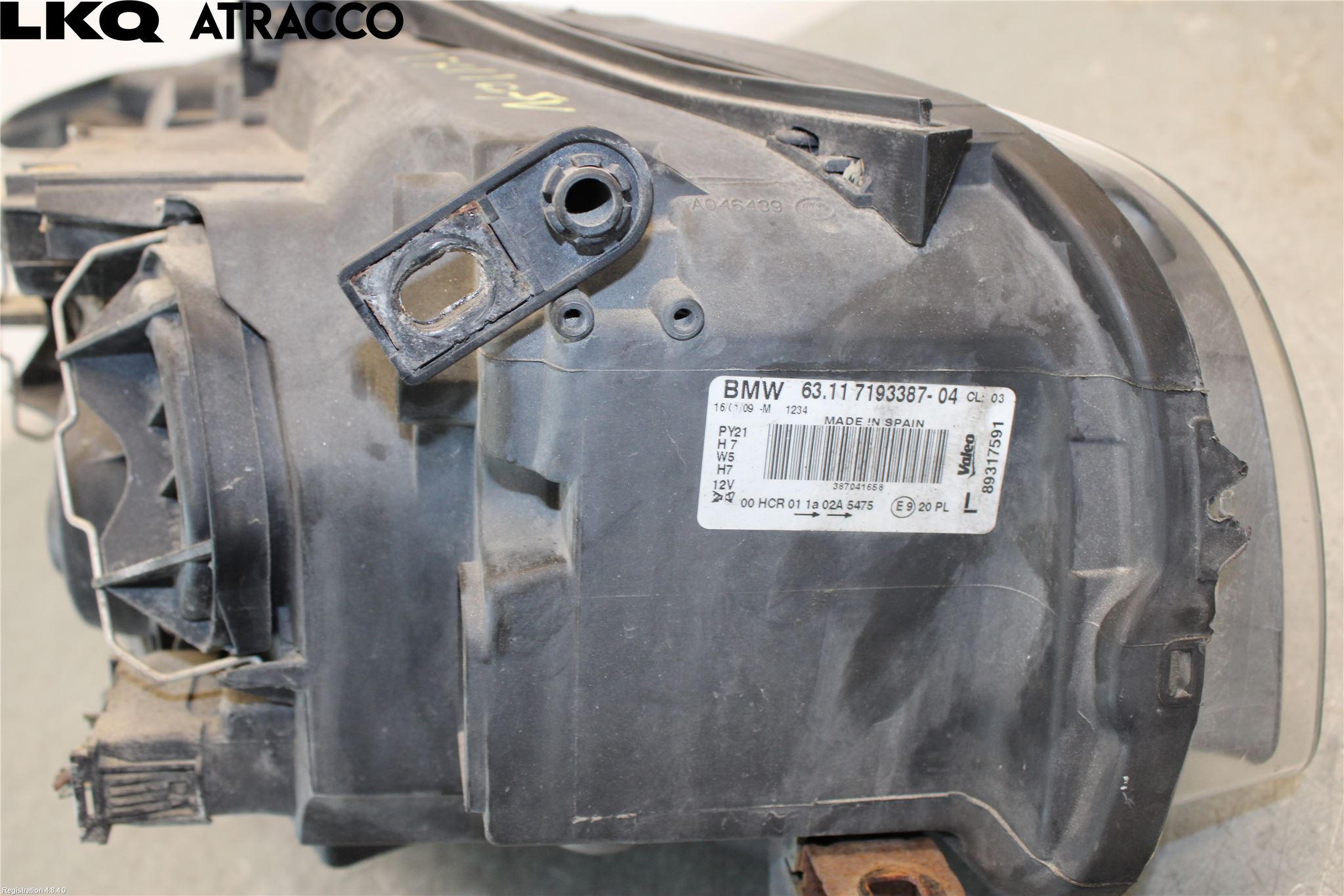 BMW 1 E87/81 5D/3D 03-11 Frontlykt Venstre