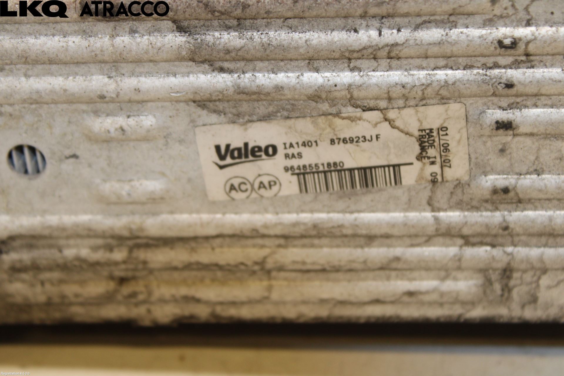 Citroen C4 GRAND PICASSO 07-13 Intercooler Radiator