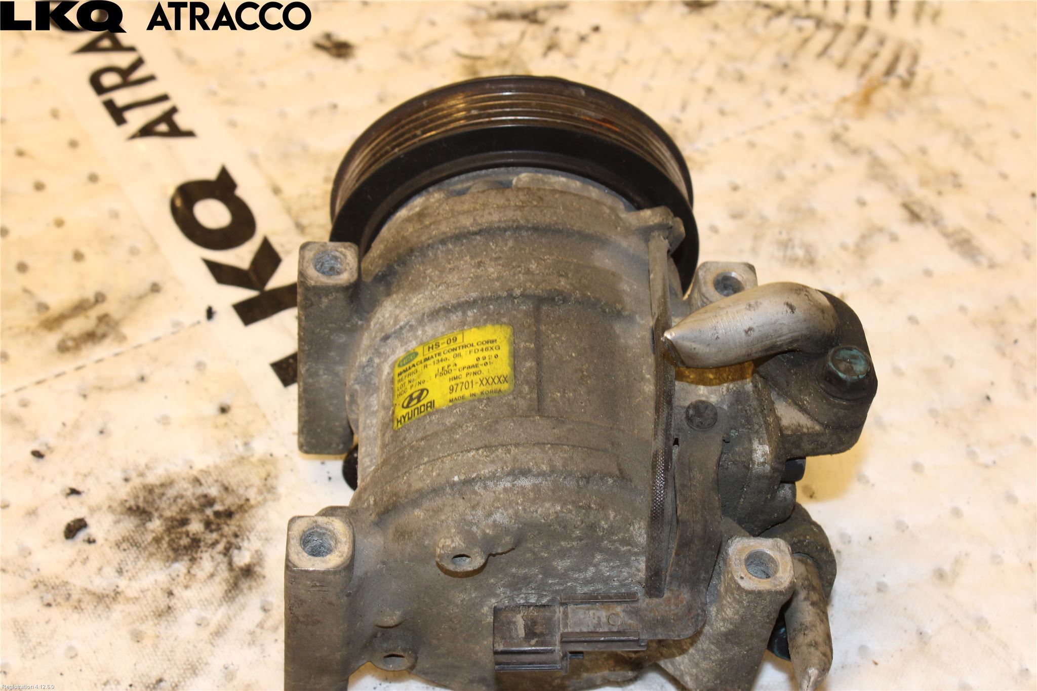 Kia PICANTO 12-17 Varme Ac Kompressor